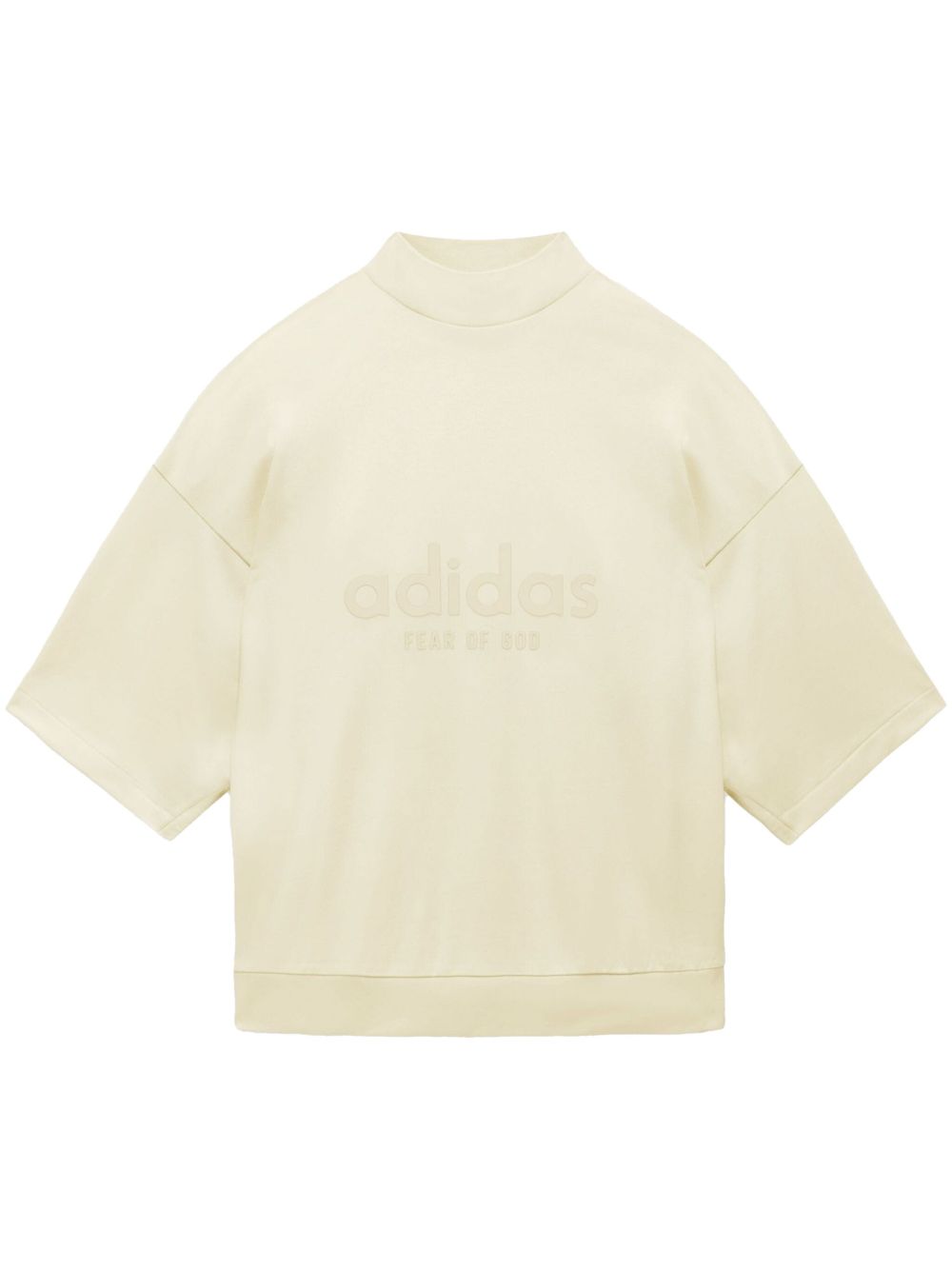 Fear Of God logo T恤 - 黄色