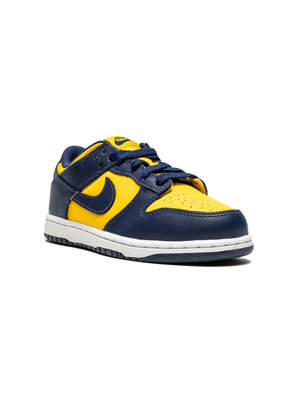 Nike Kids "Dunk Low ""Michigan"" 板鞋" - 蓝色