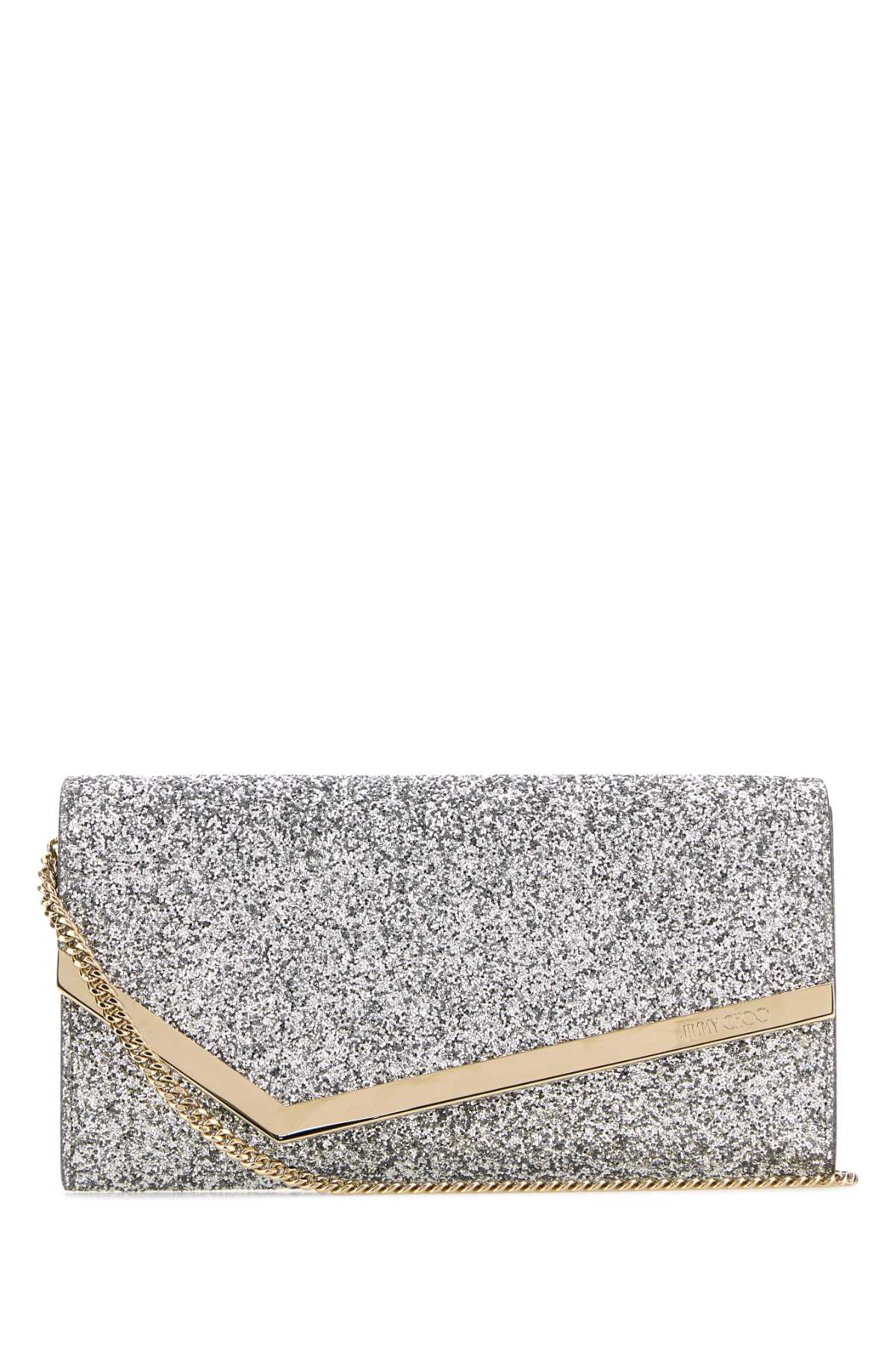 Jimmy Choo Embellished Fabric Emmie Clutch