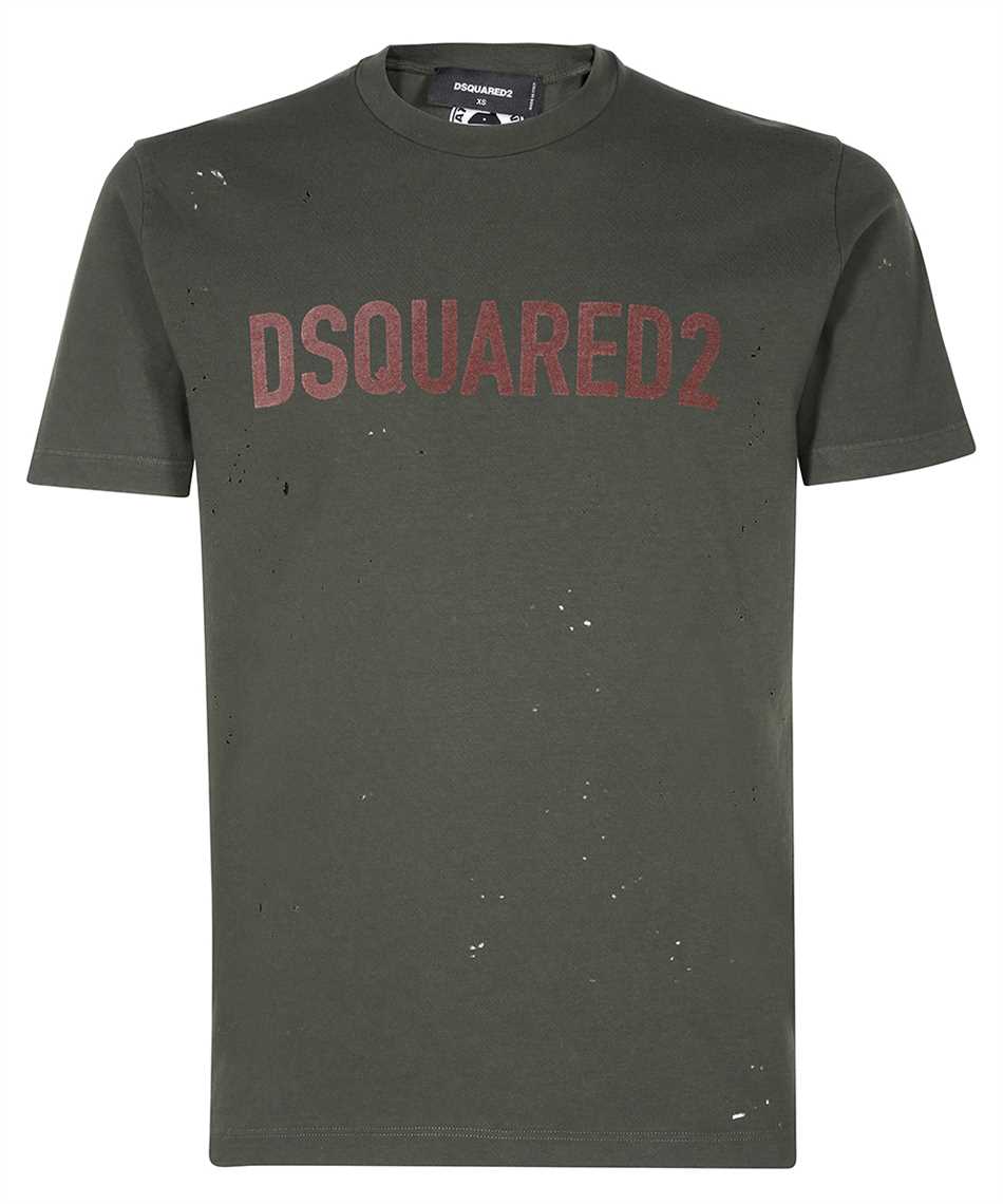 Dsquared 2徽标棉质T恤