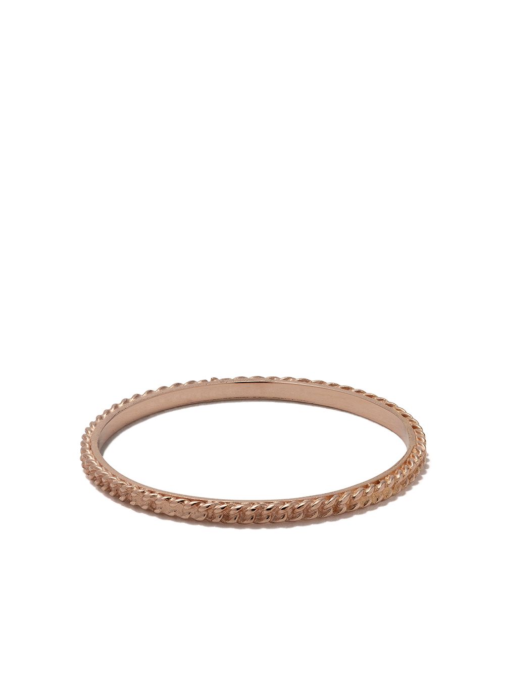 Wouters & Hendrix Gold Gourmet Chain 18k玫瑰金戒指 - 粉色
