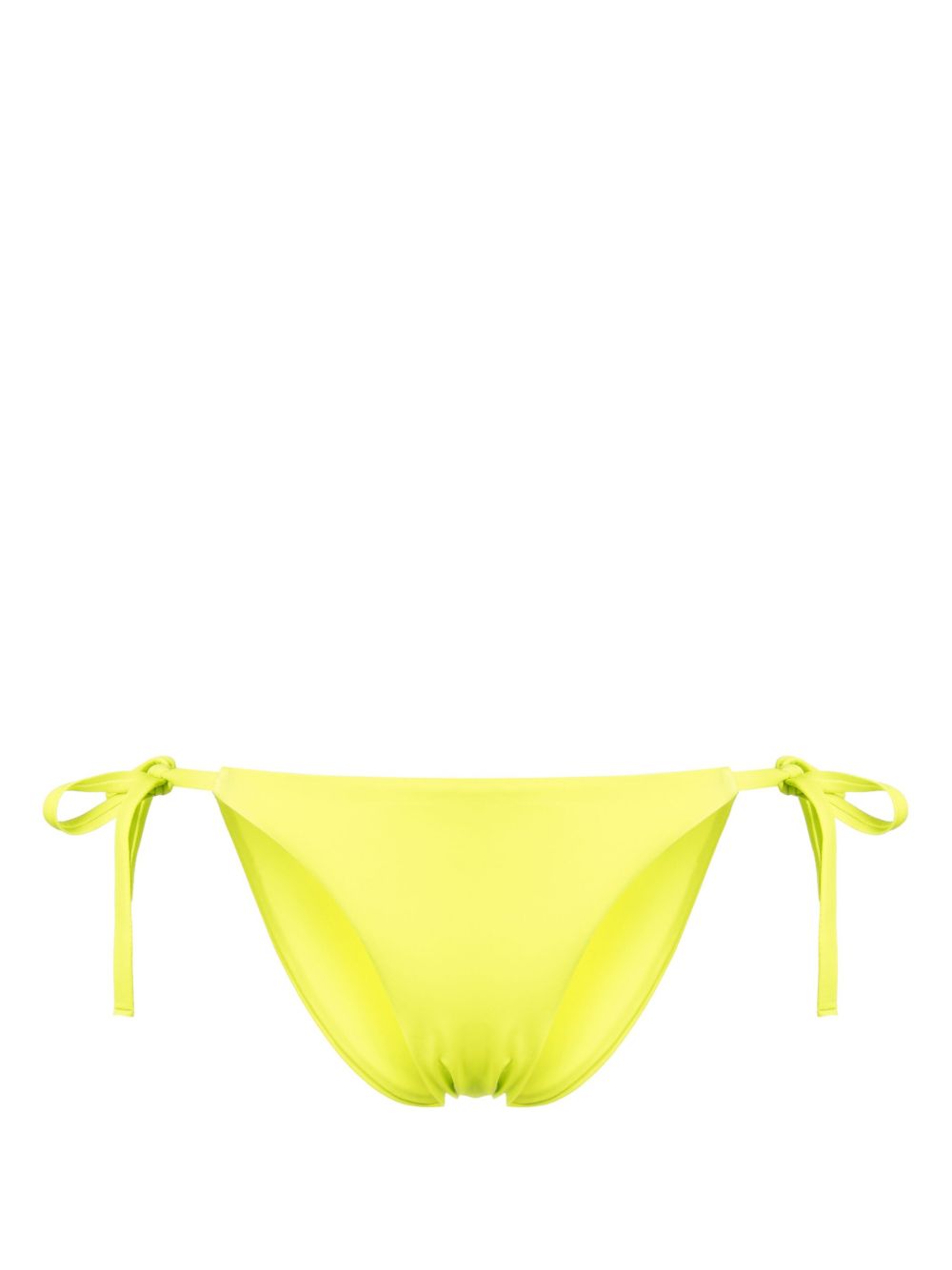 Cynthia Rowley 系带比基尼三角裤 - 黄色