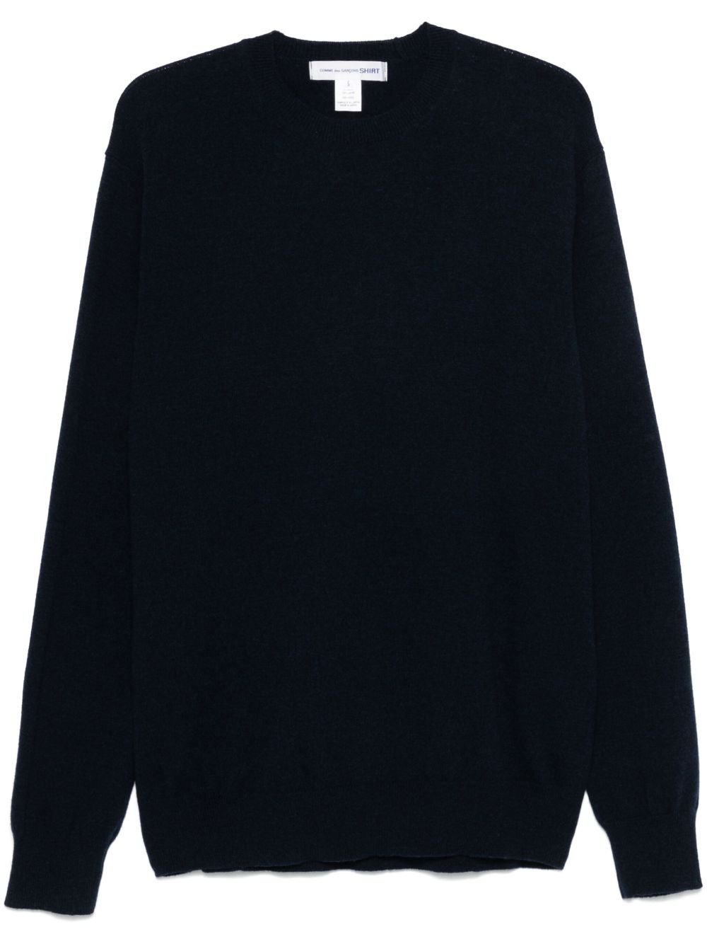 Comme Des Garçons Shirt 羊毛毛衣 - 蓝色