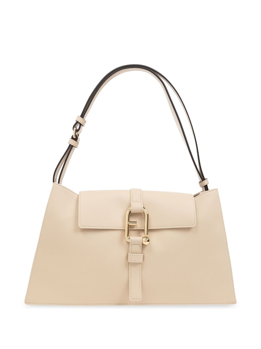 Furla Nuvola 皮质单肩包 - 中性色