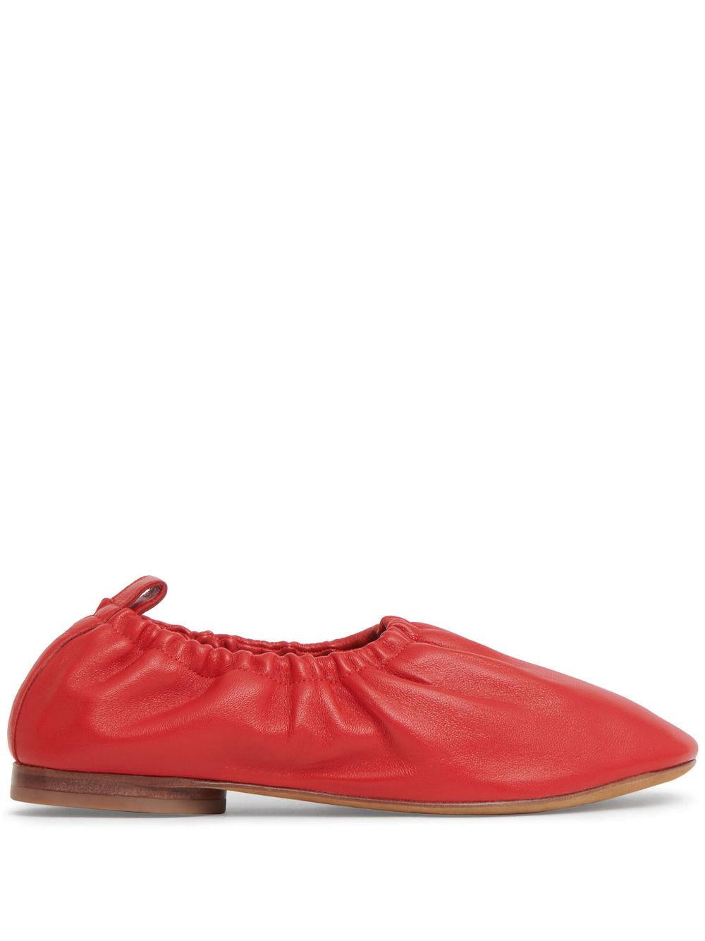 Mansur Gavriel Glove 芭蕾平底鞋 - 红色