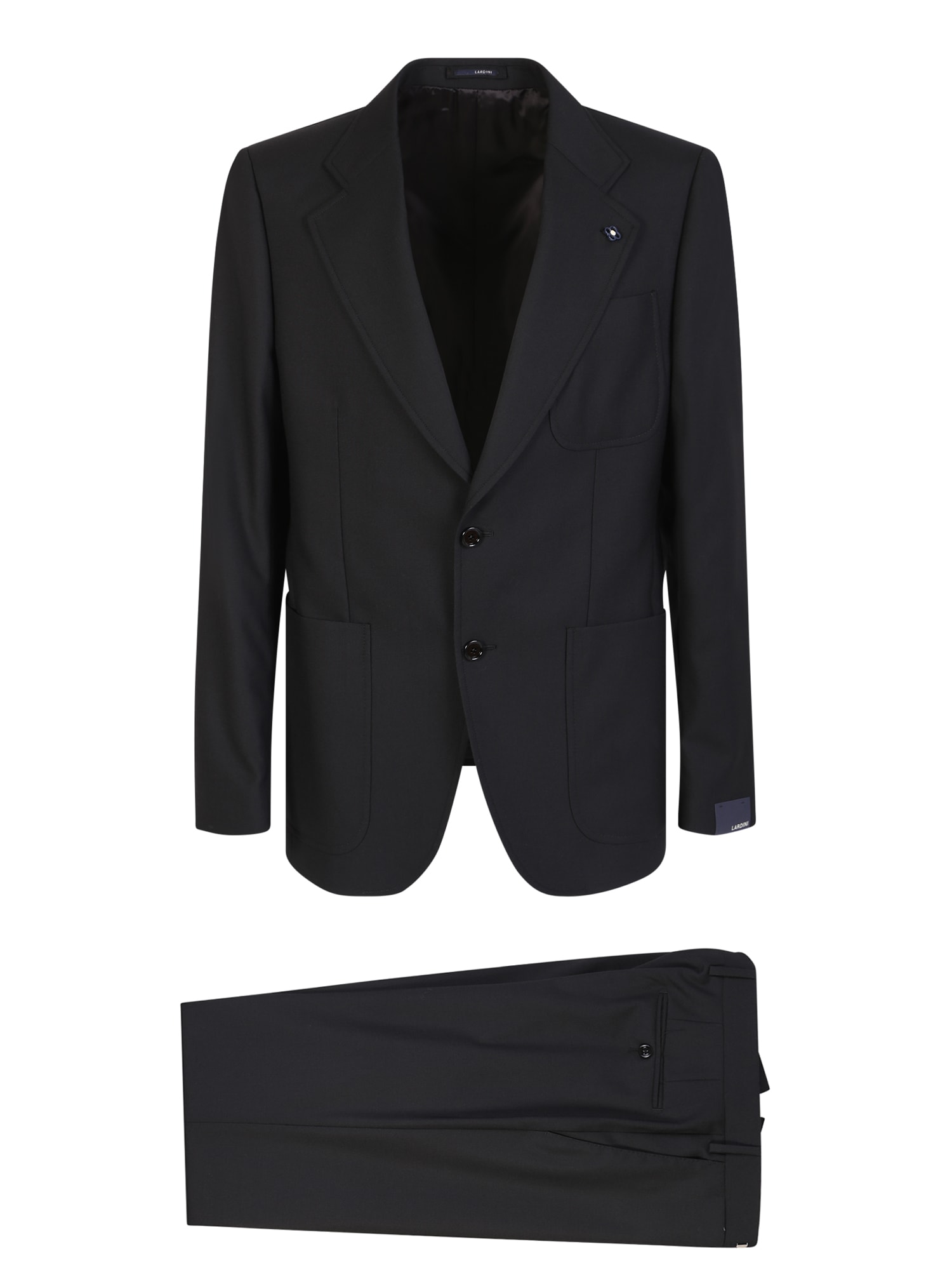 Lardini Wool Single-breasted Suit