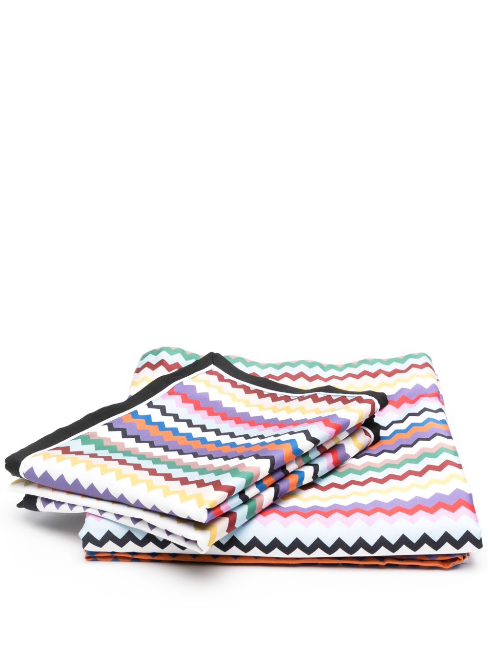 Missoni Home 人字纹图案印花寝具套装（三件装） - 蓝色