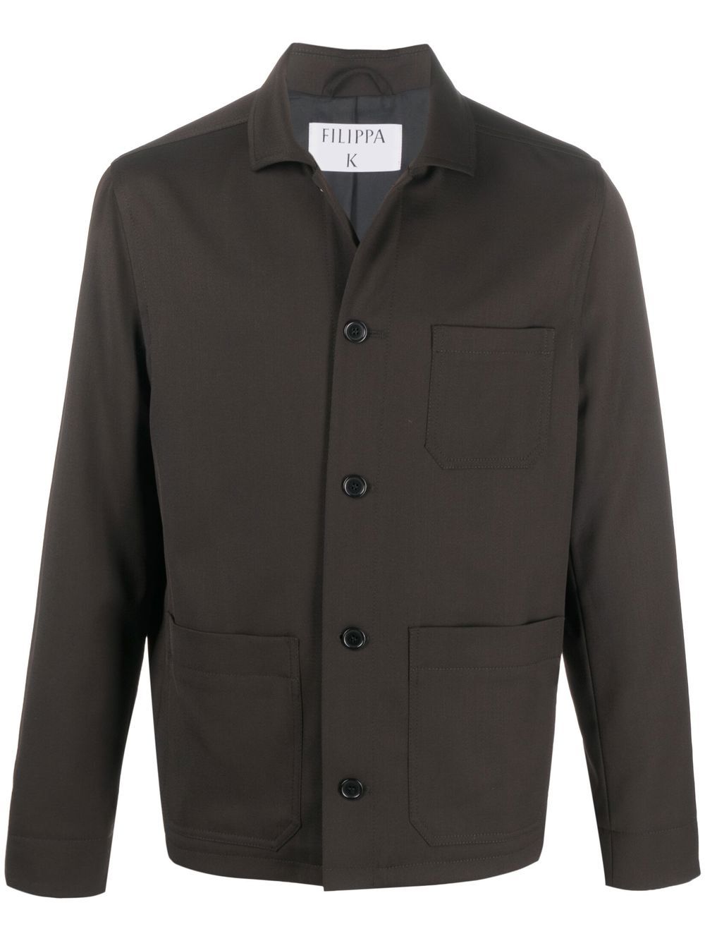 Filippa K Louis 排扣夹克 - 褐色