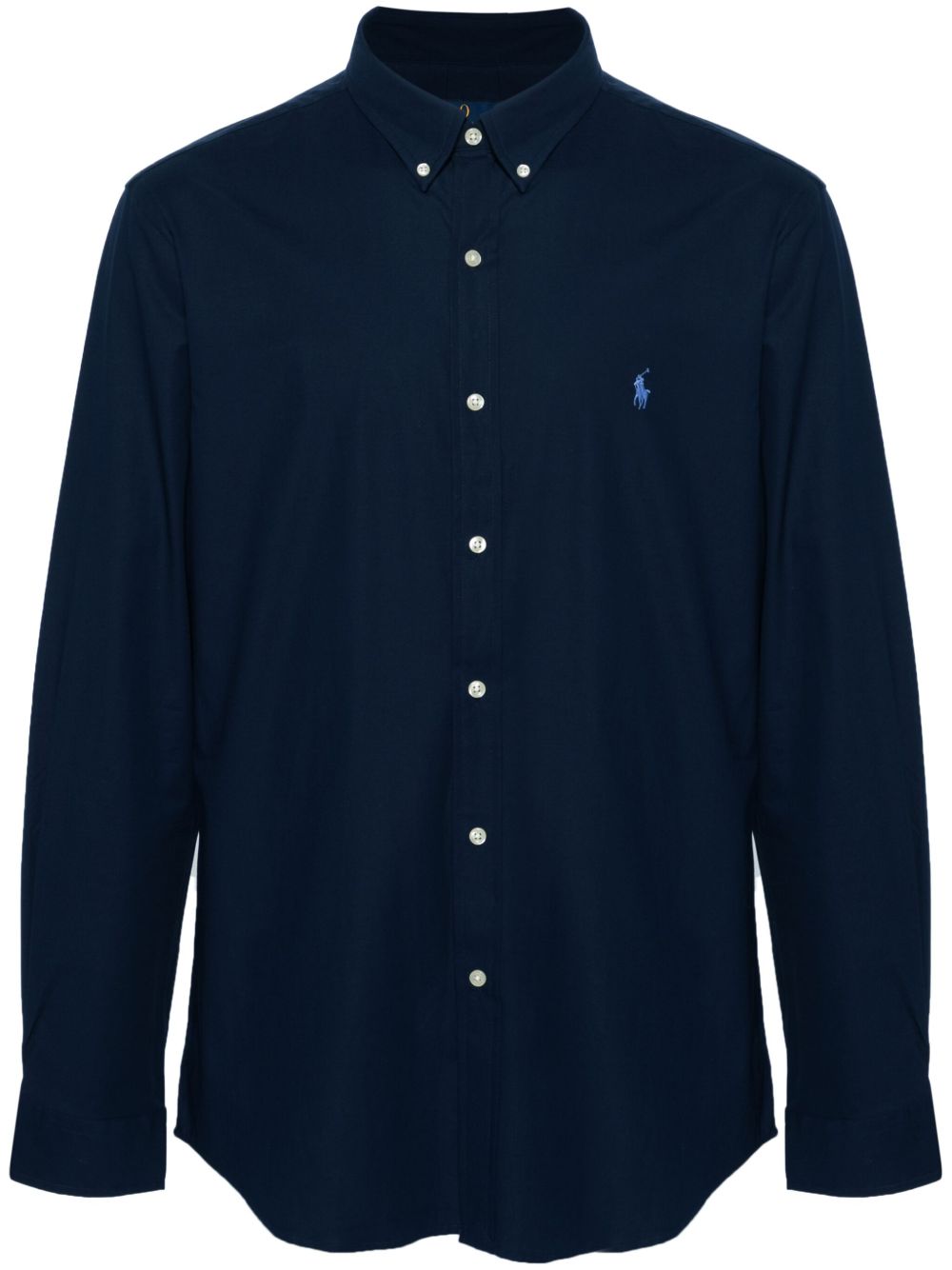 Polo Ralph Lauren Polo Pony 排扣衬衫 - 蓝色