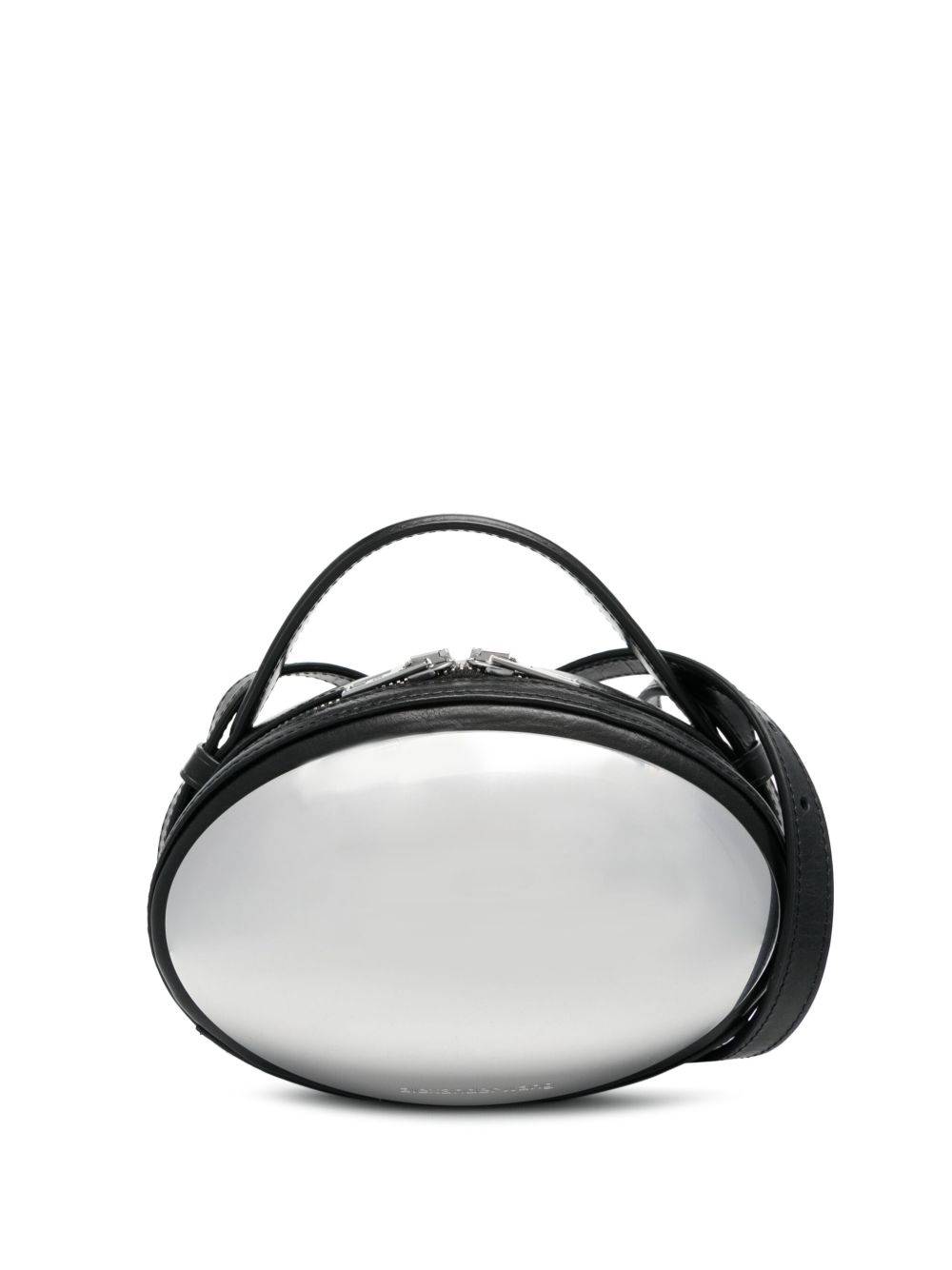 Alexander Wang Black Dome 小号斜挎包 - 银色
