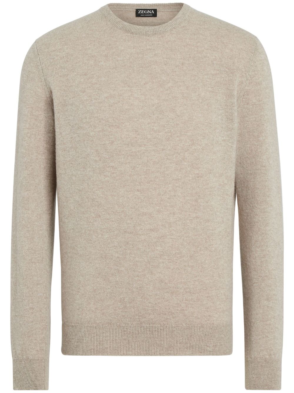 Zegna Oasi 圆领羊绒毛衣 - 中性色