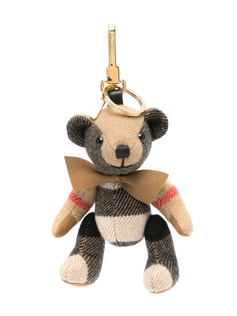 Burberry Thomas Bear 格纹钥匙扣 - 中性色