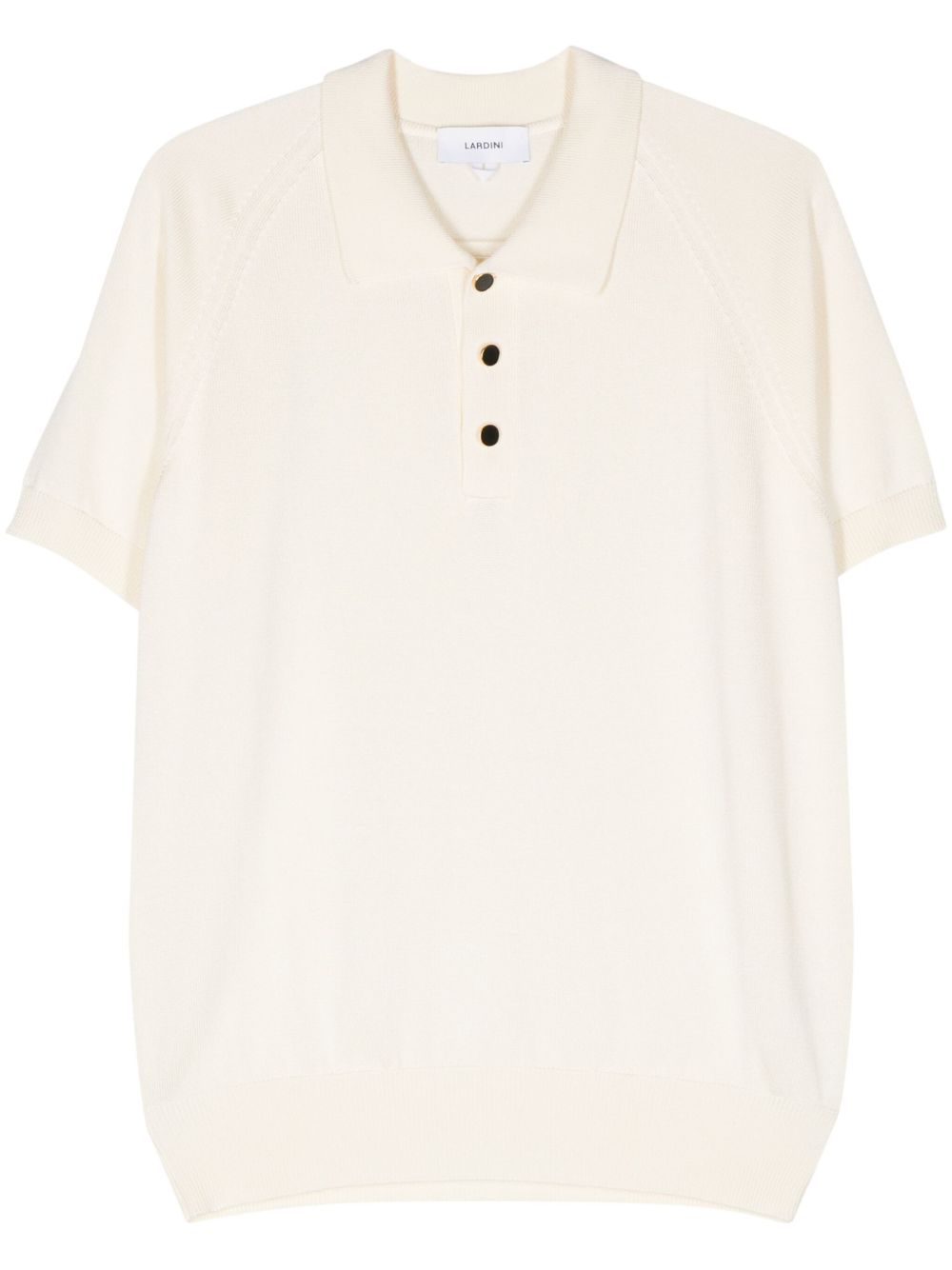 Lardini 密织polo衫 - 中性色