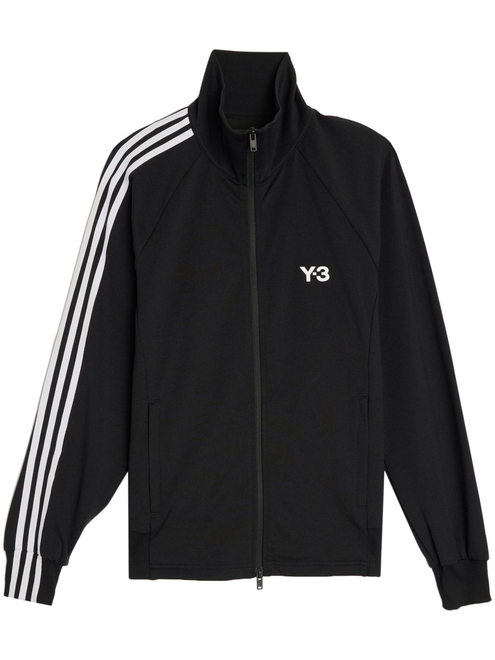 Y-3 三条纹运动夹克 - 黑色