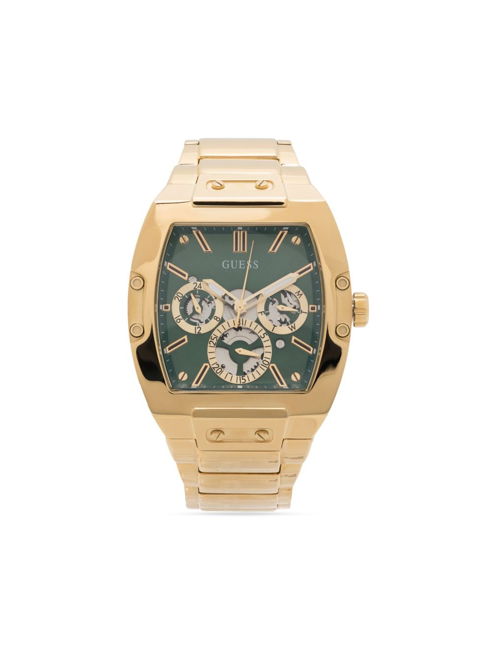 GUESS USA Phoenix 41.5毫米腕表 - 绿色
