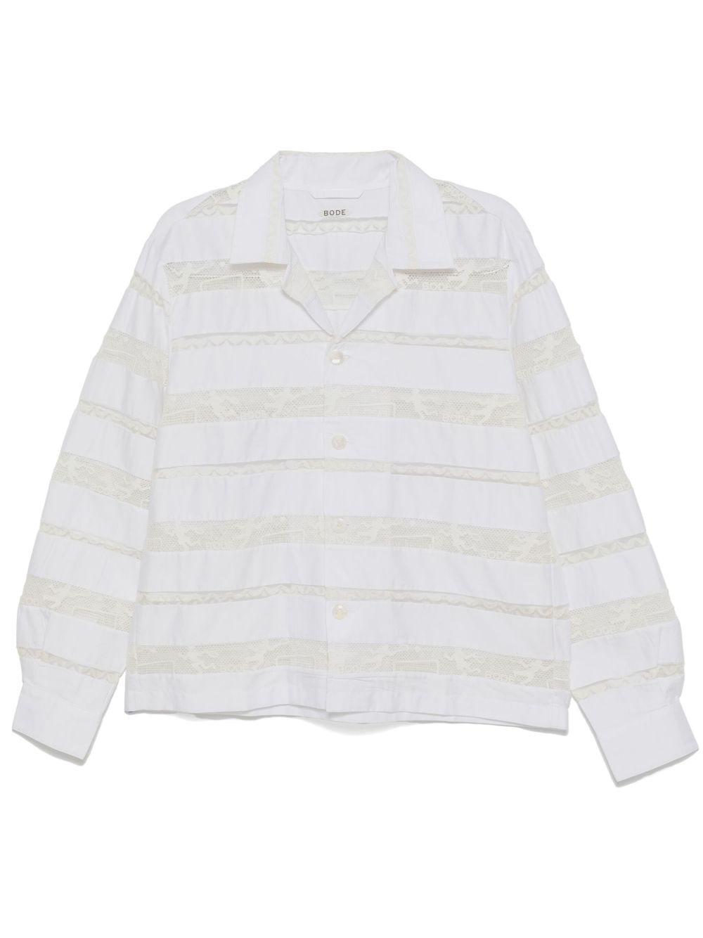 BODE Tennis Lace 衬衫 - 白色