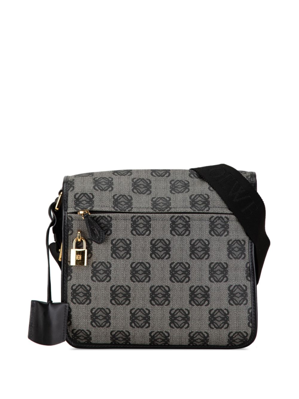 Loewe Pre-Owned 2009 Anagram Canvas crossbody bag - GRAY