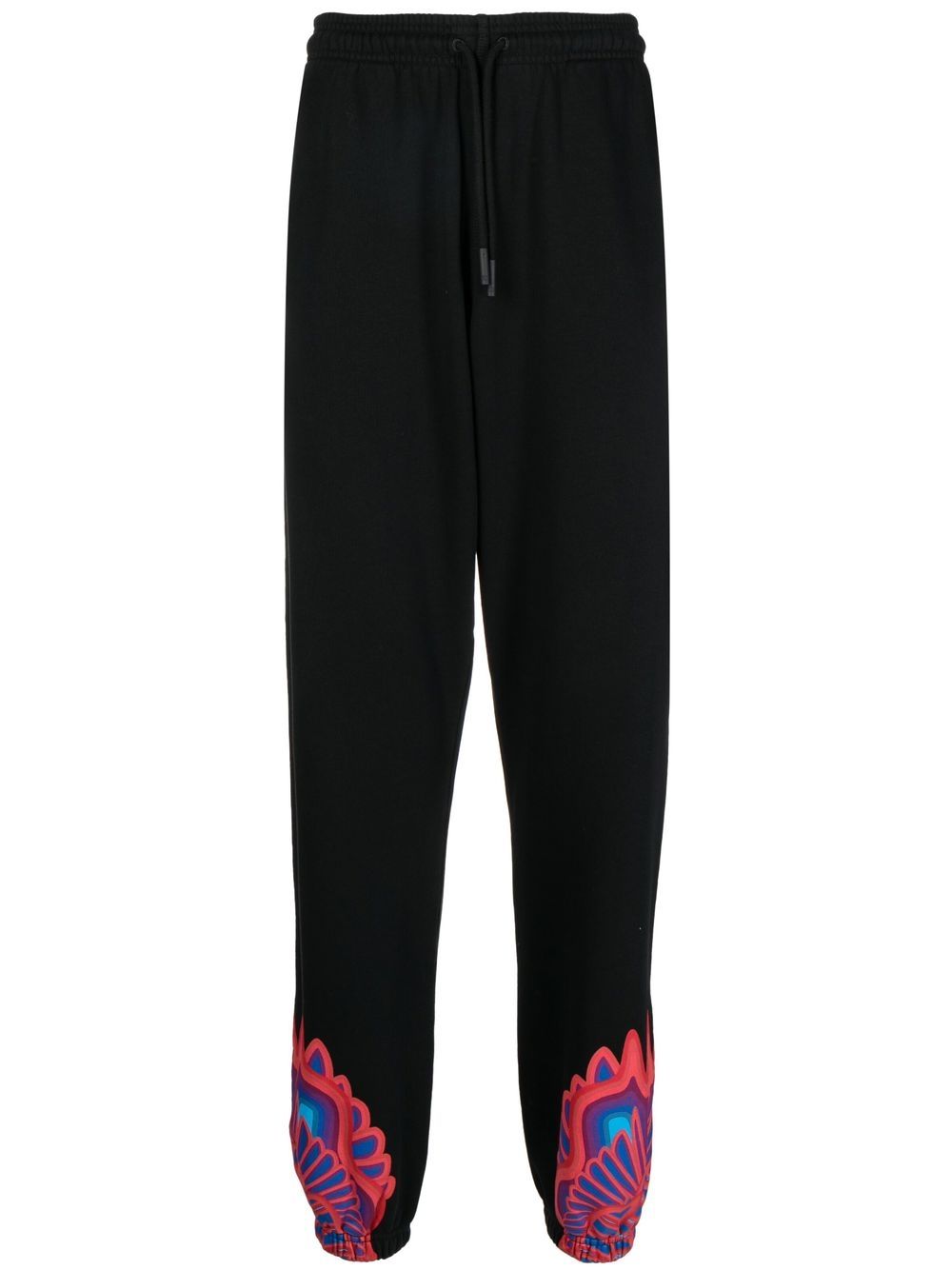 Marcelo Burlon County of Milan Curves Wings 运动裤 - 黑色
