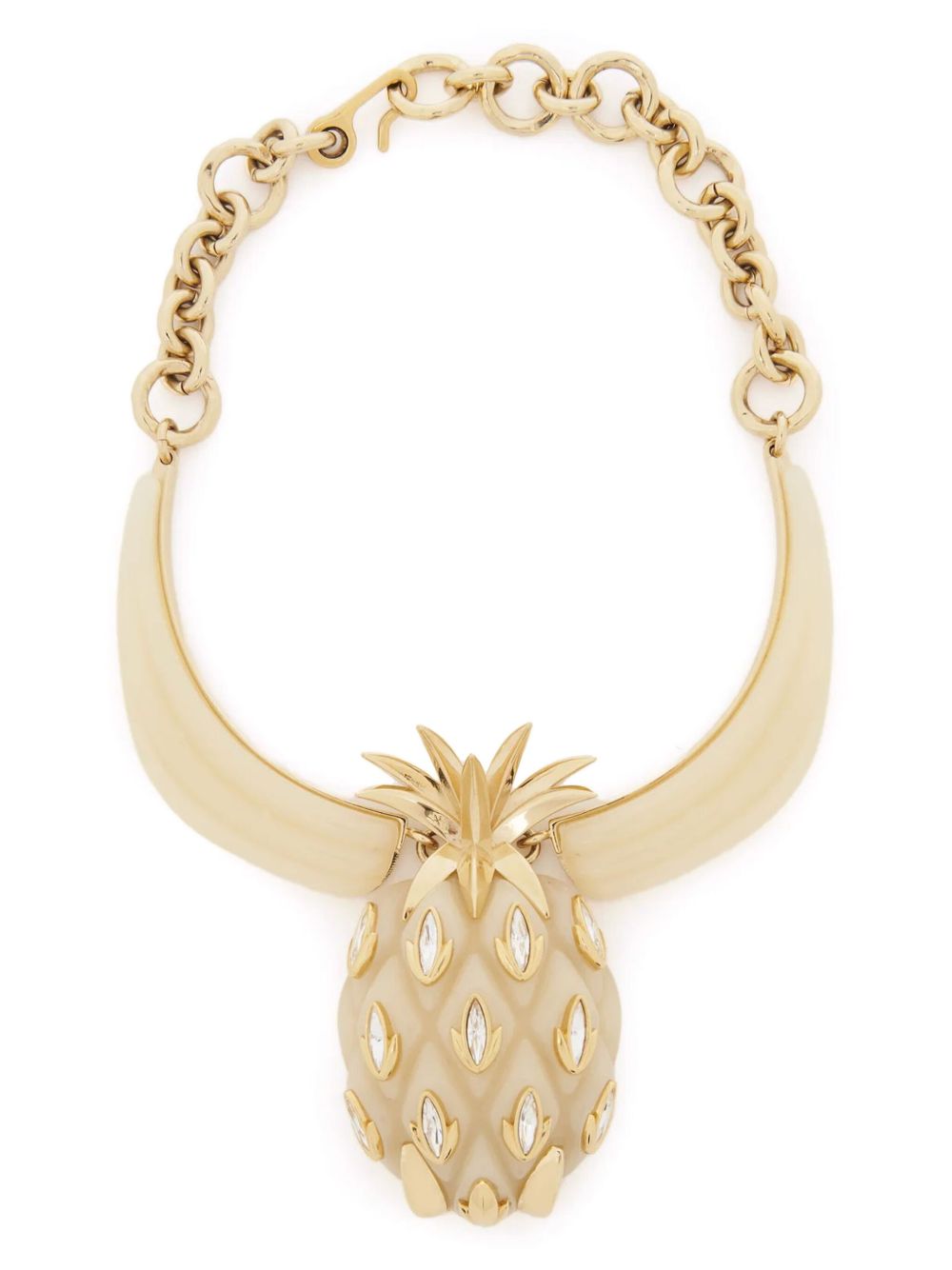 Chloé Pineapple 项链 - 金色