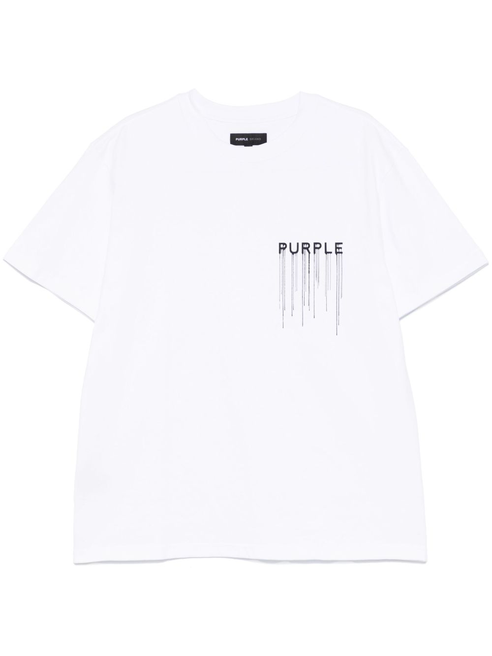 Purple Brand logo印花T恤 - 白色