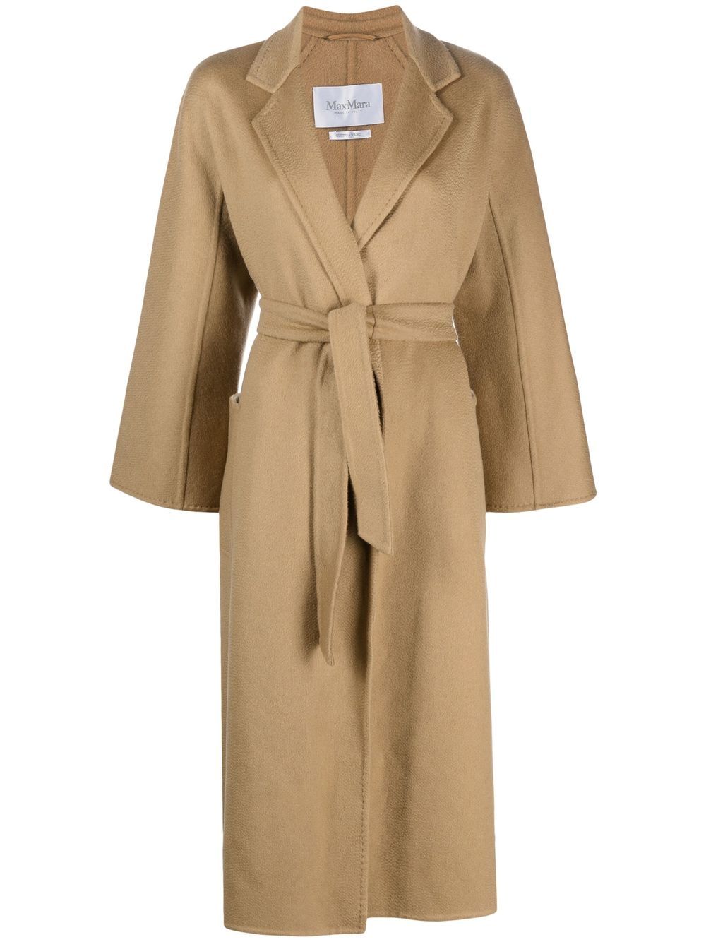 Max Mara 束腰羊绒外套 - 中性色