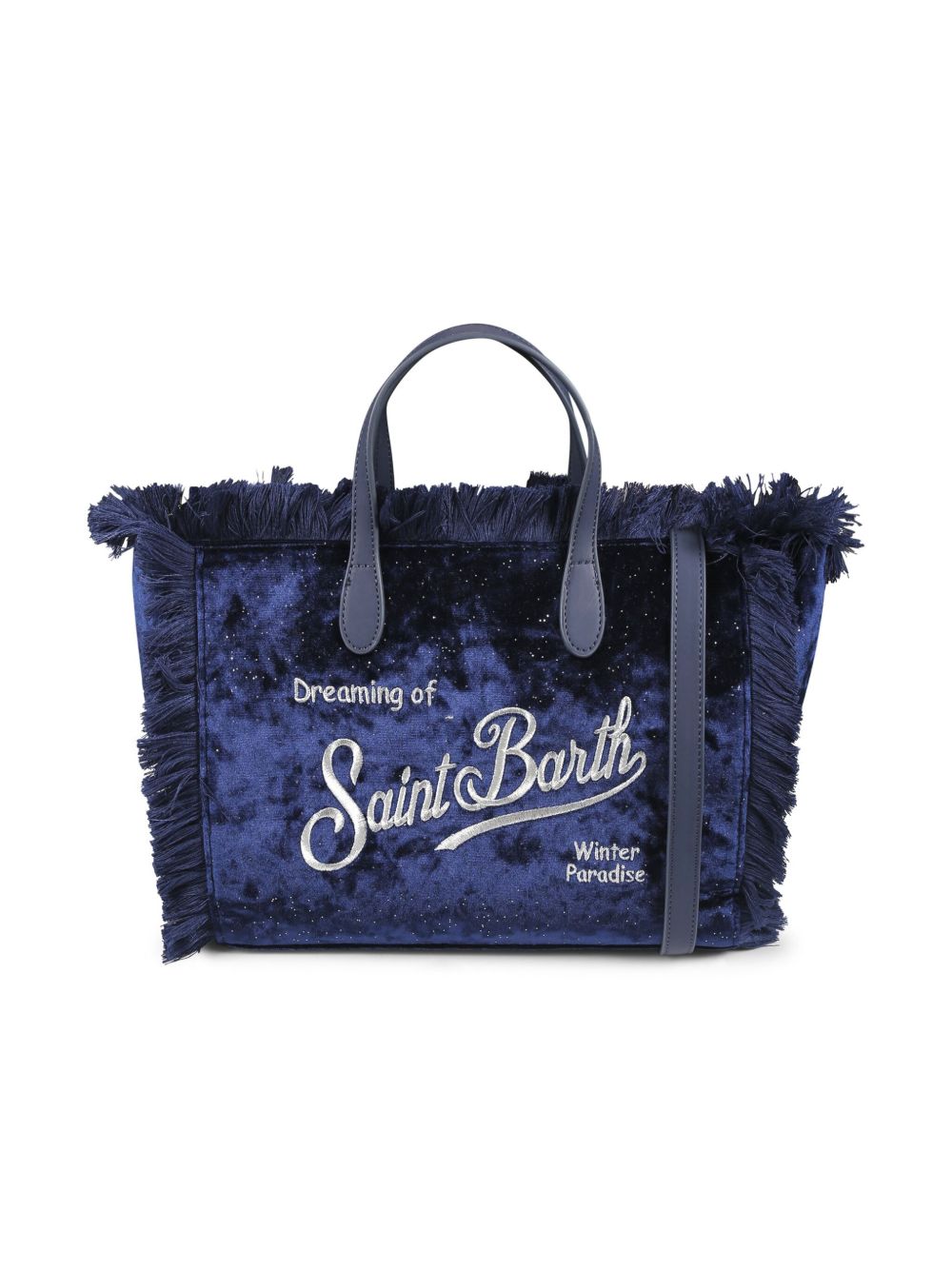 MC2 Saint Barth Kids Colette 单肩包 - 蓝色