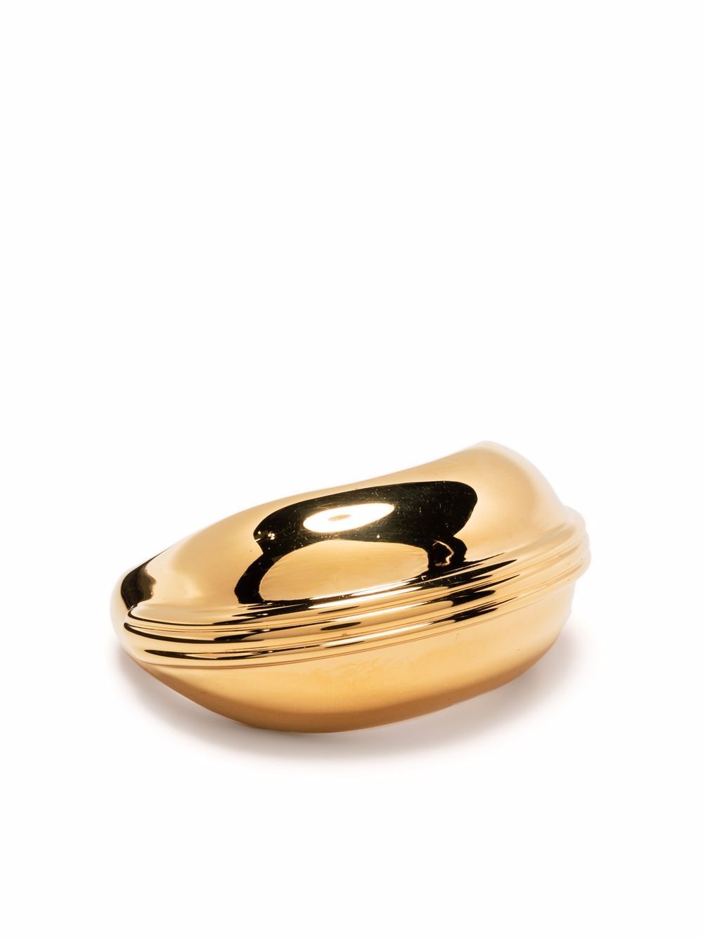 Missoma Sphere Domed 戒指 - 金色