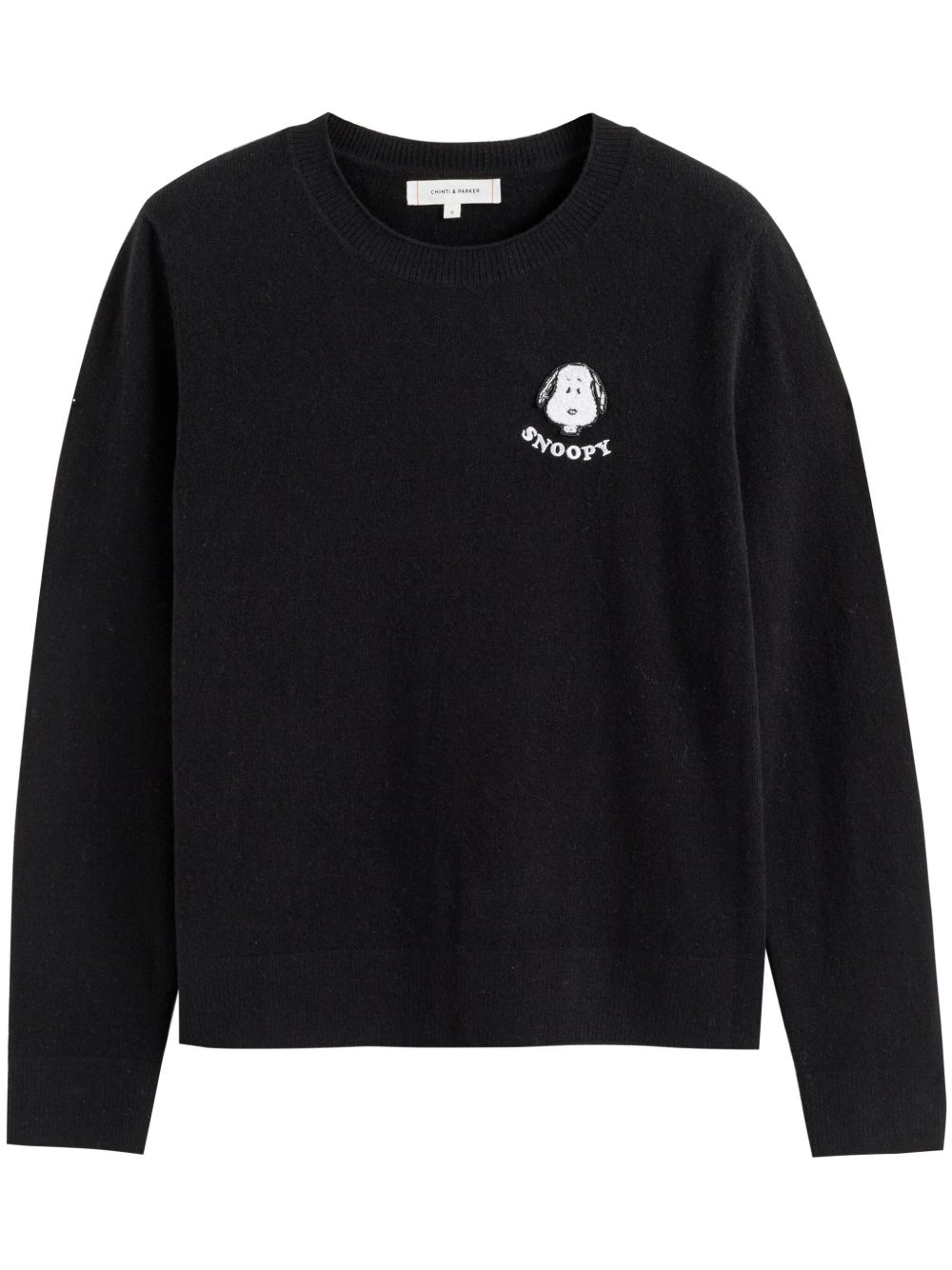 Chinti & Parker Snoopy Badge 毛衣 - 黑色