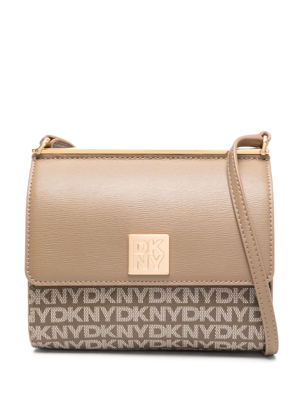 DKNY Mona 小号斜挎包 - 褐色