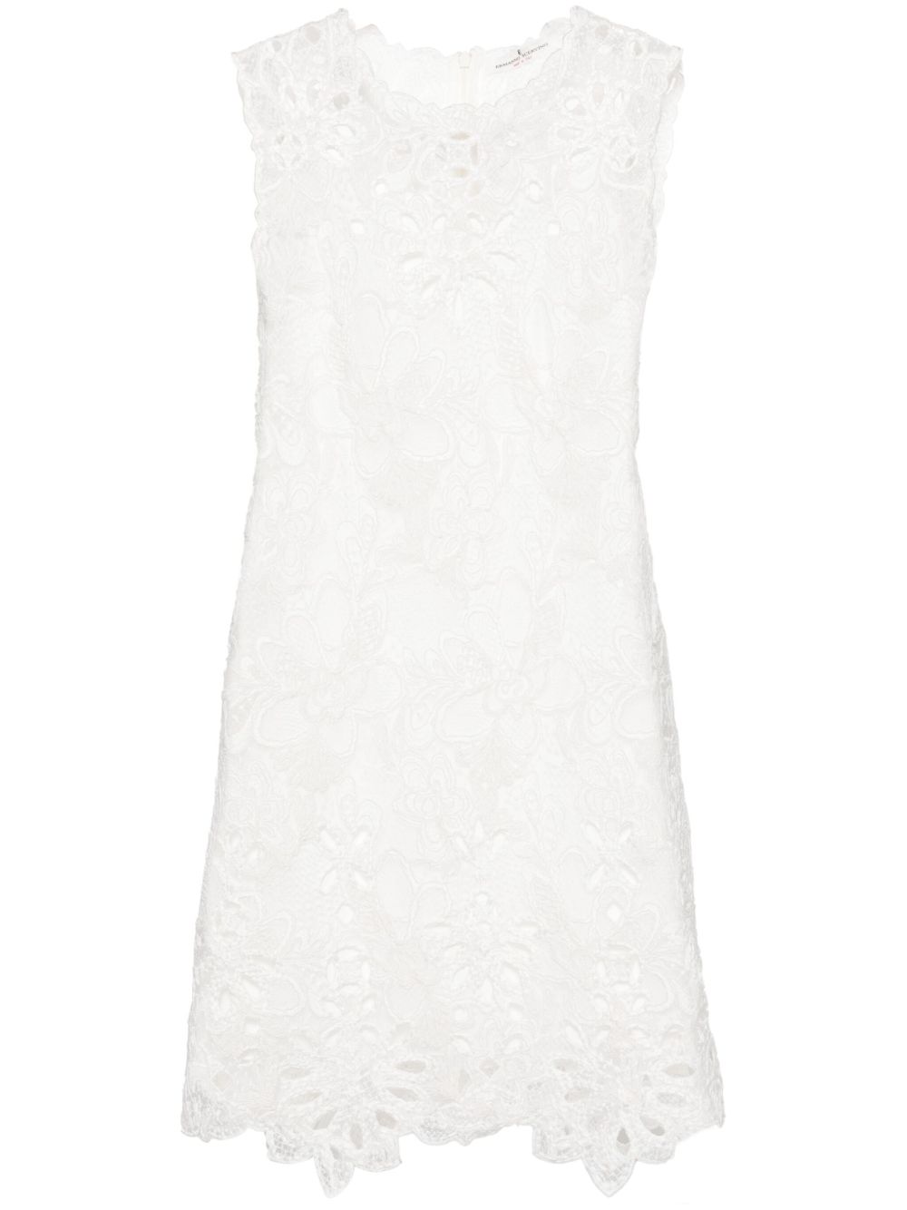 Ermanno Scervino 蕾丝迷你连衣裙 - 中性色