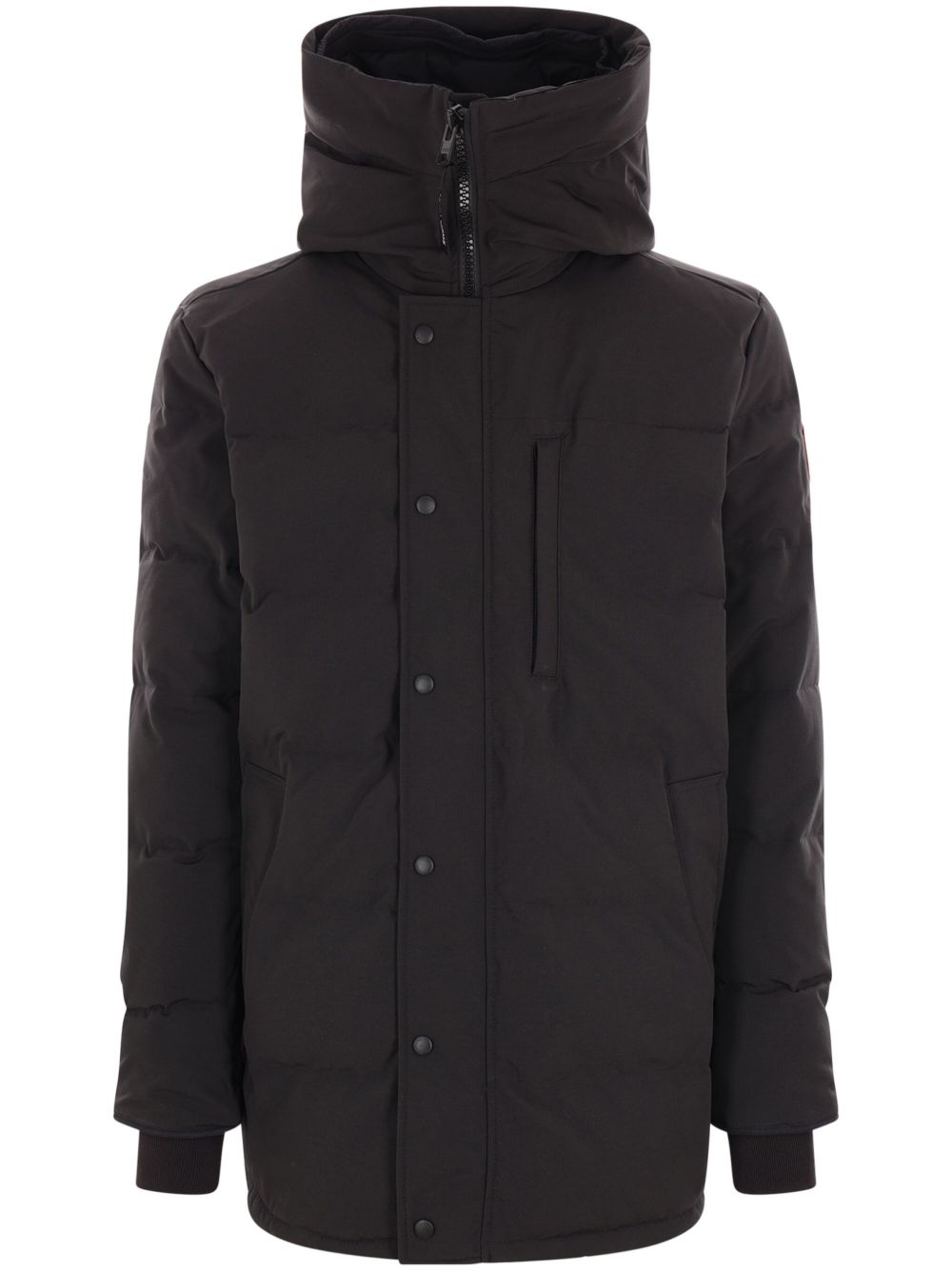 Canada Goose 填充连帽夹克 - 黑色