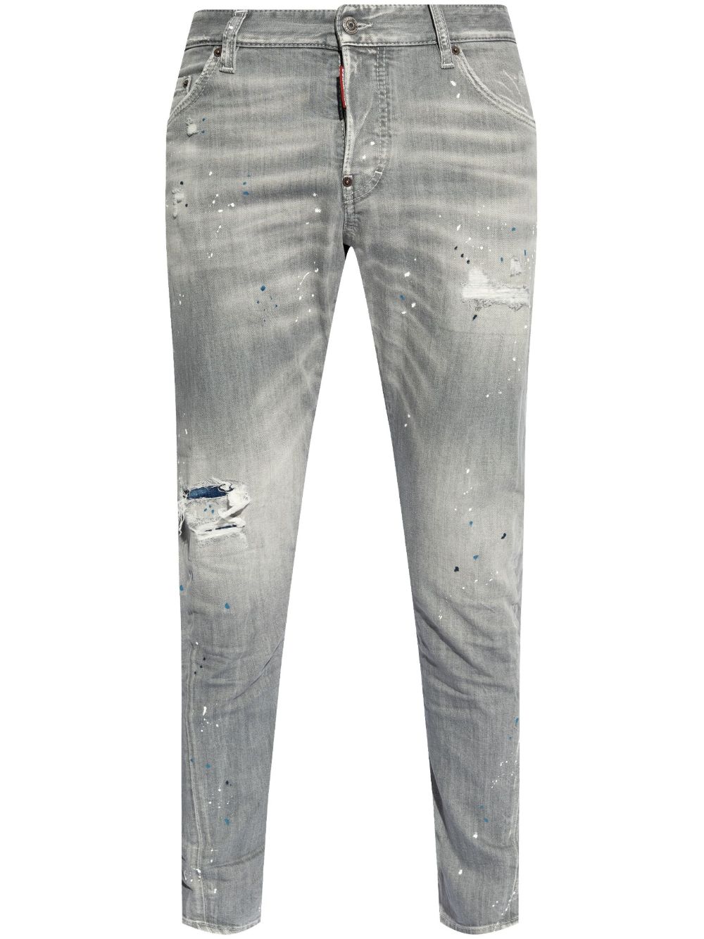 DSQUARED2 Blue Peak Skater 牛仔裤 - 灰色