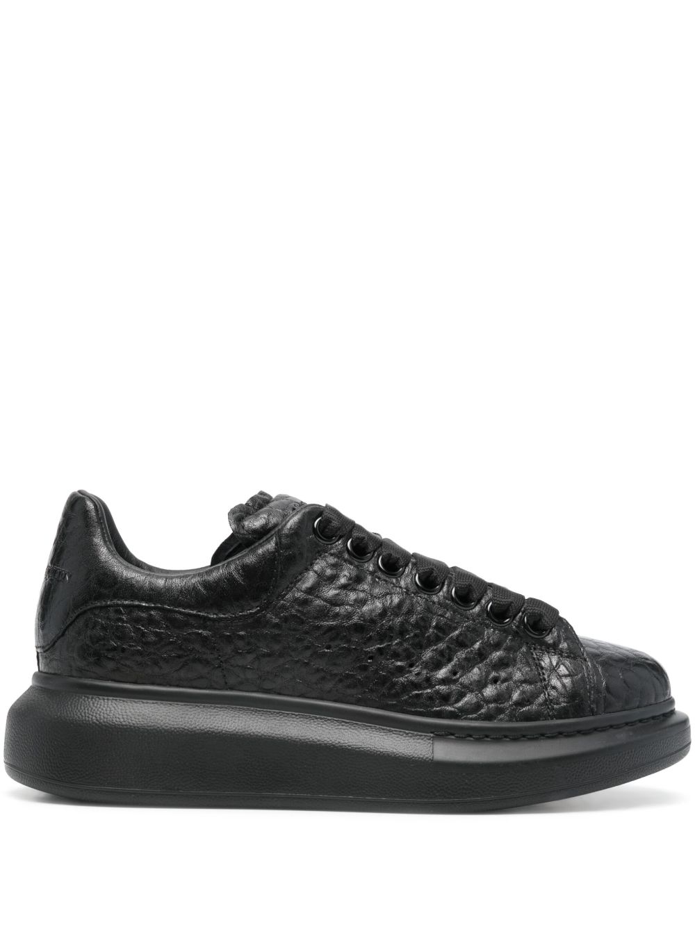 Alexander McQueen 厚底运动鞋 - 黑色