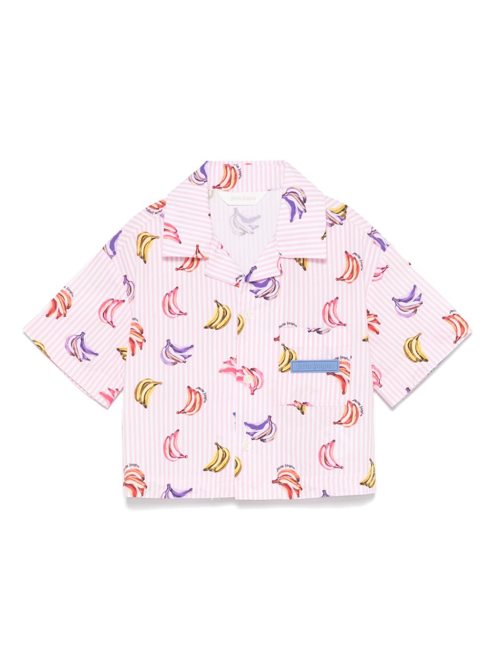 Palm Angels Kids Bananas 迷你半身裙 - 粉色