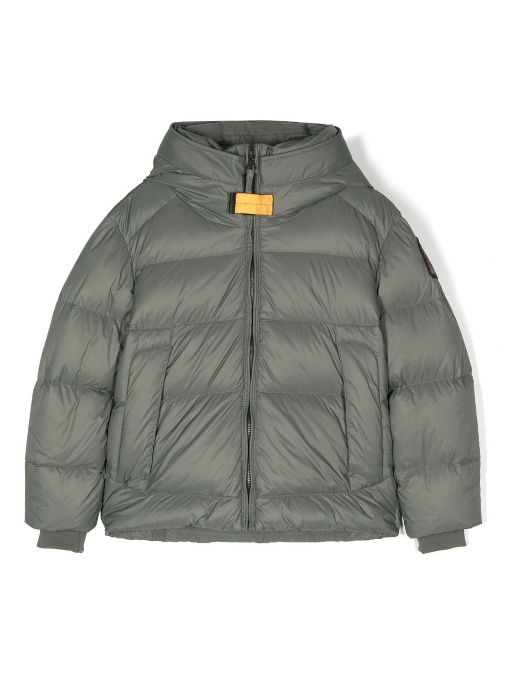 Parajumpers Kids 连帽羽绒夹克 - 绿色
