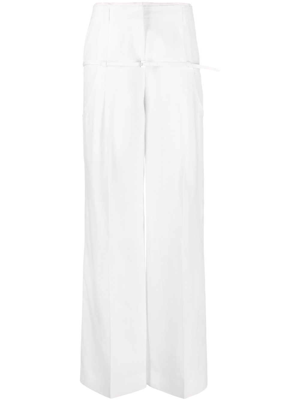 Jacquemus Le Pantalon Criollo 阔腿裤 - 白色