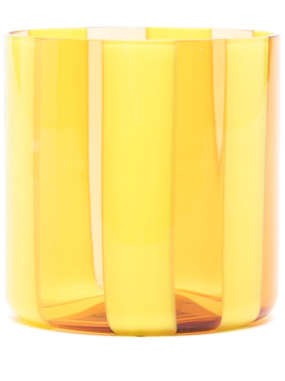 Sunnei Objects Collection Murano 玻璃杯 - 黄色