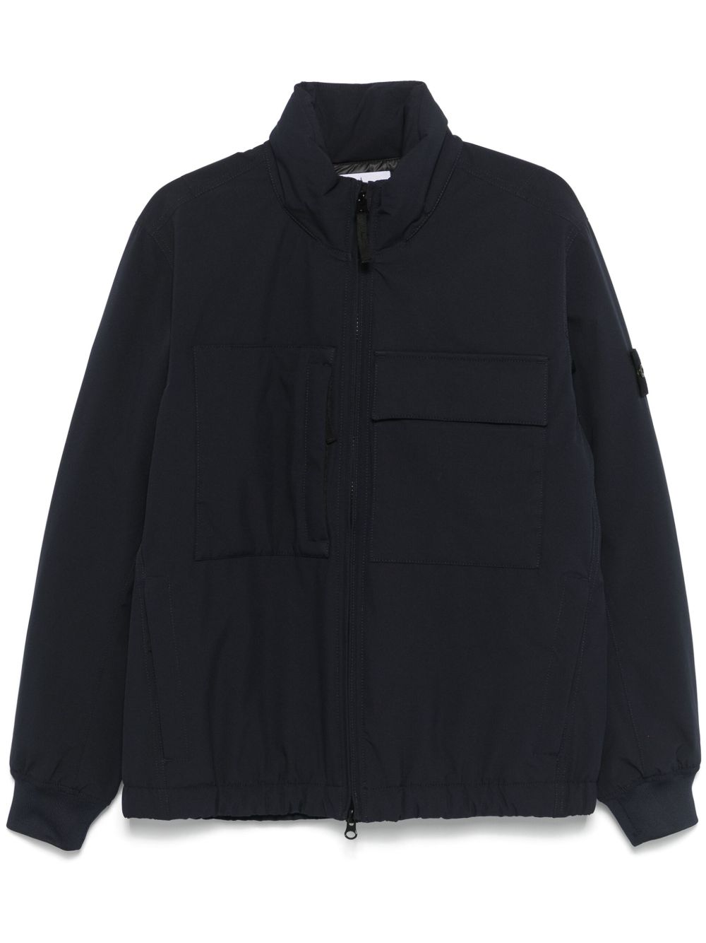 Stone Island 罗盘徽章夹克 - 蓝色