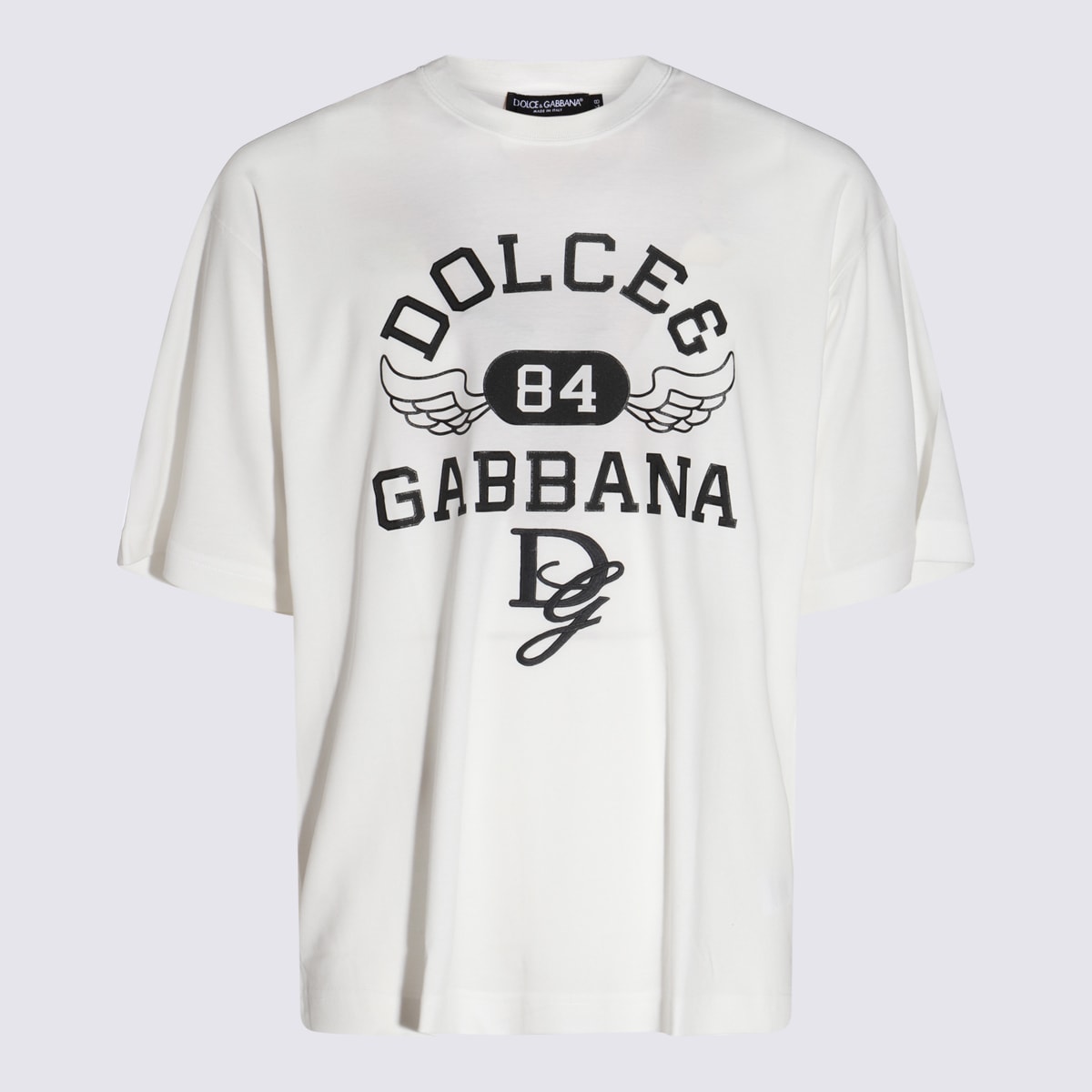 Dolce & Gabbana 白色棉质logo T恤