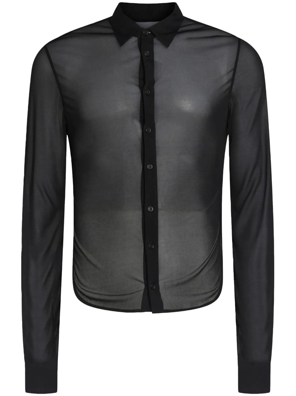 Ann Demeulemeester Reinaert 衬衫 - 黑色