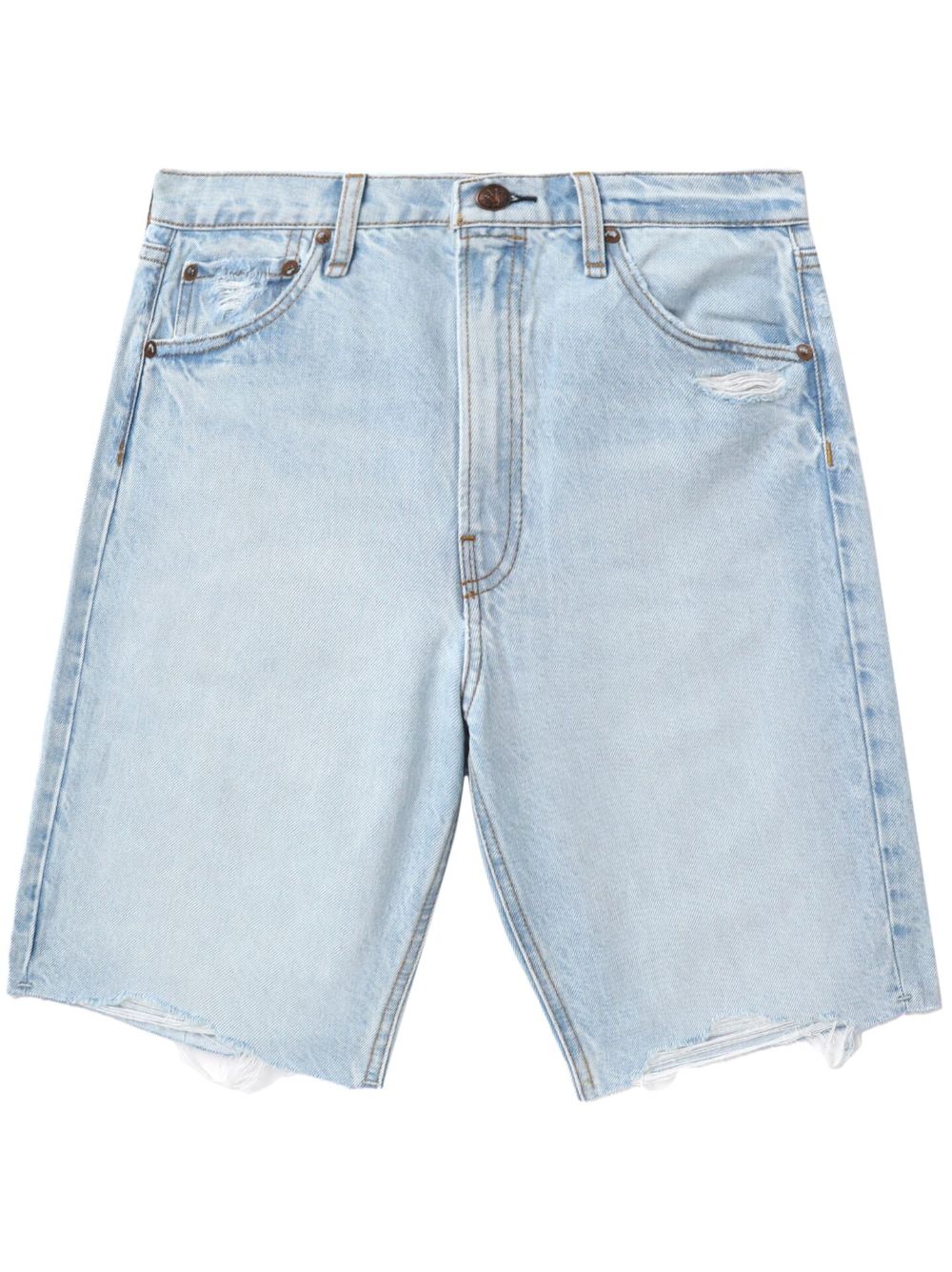 rag & bone 牛仔棉短裤 - 蓝色