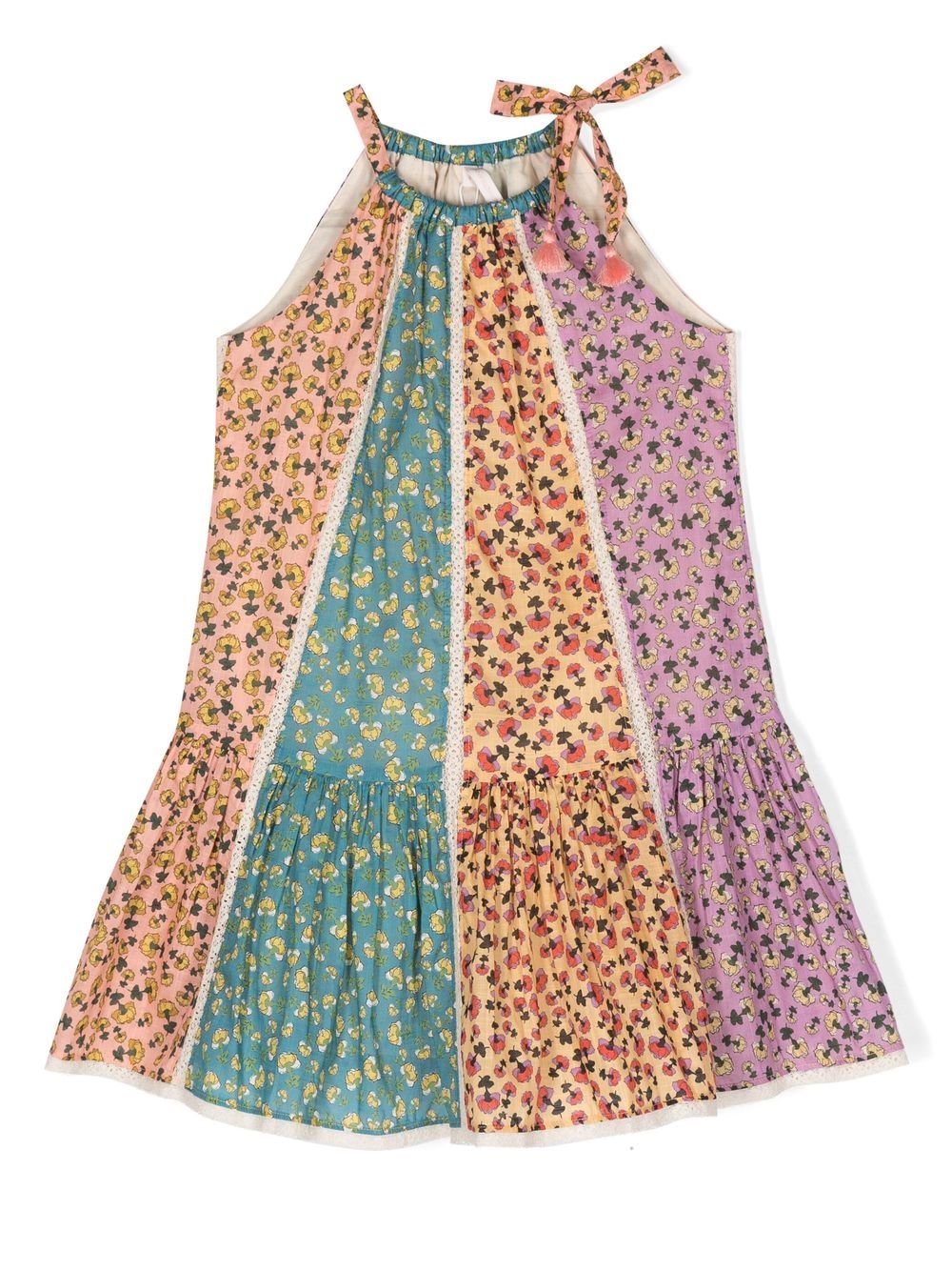 ZIMMERMANN Kids 花卉印花连衣裙 - 粉色