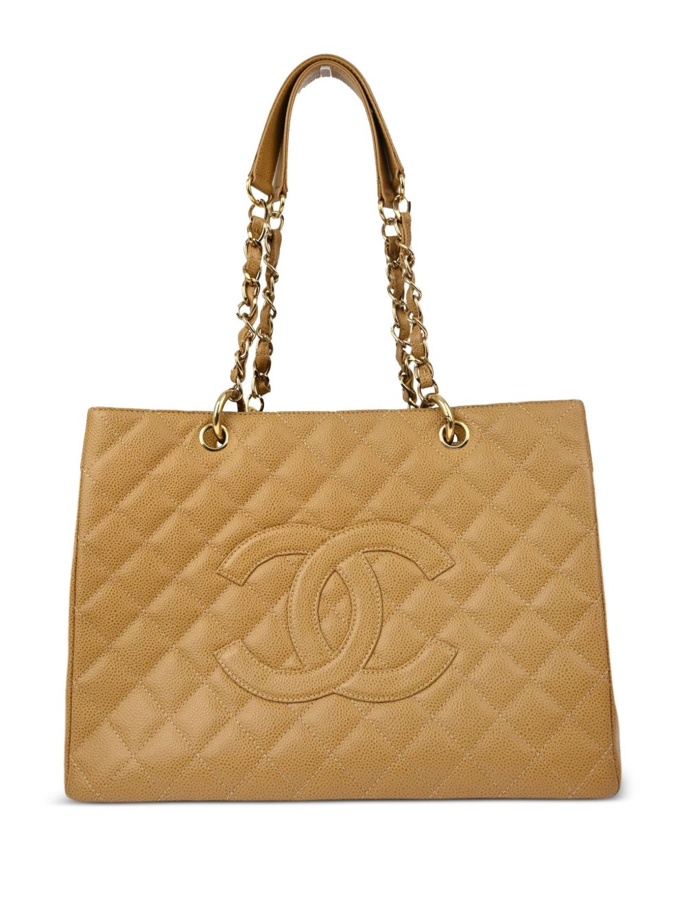 CHANEL Pre-Owned Grand Shopping 手提包（2003年典藏款） - 中性色