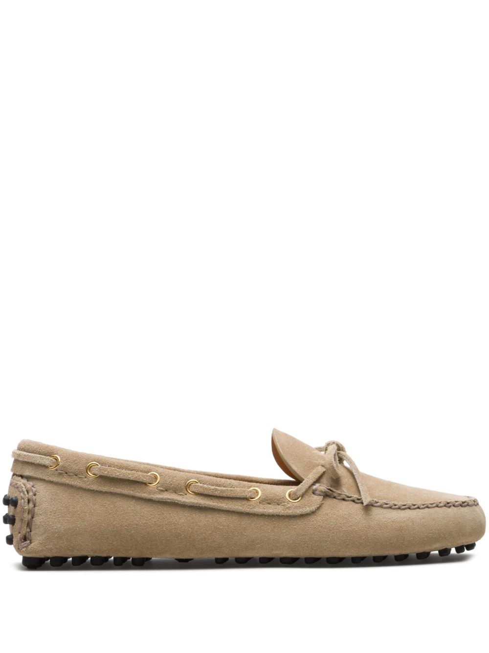 Car Shoe 绒面皮乐福鞋 - 中性色