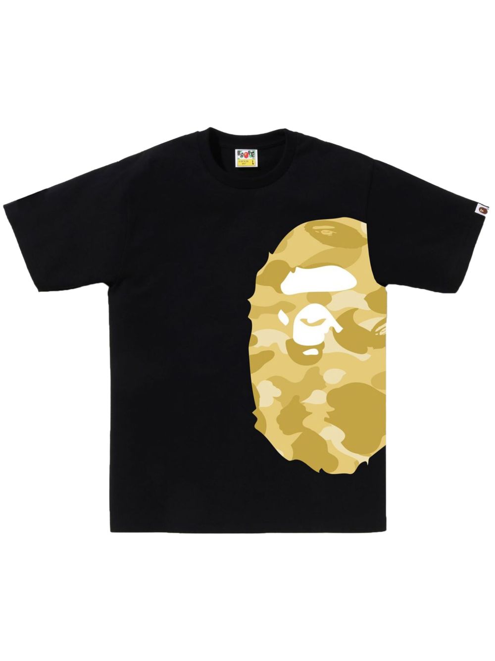 A BATHING APE® Big Ape Head 印花T恤 - 黑色