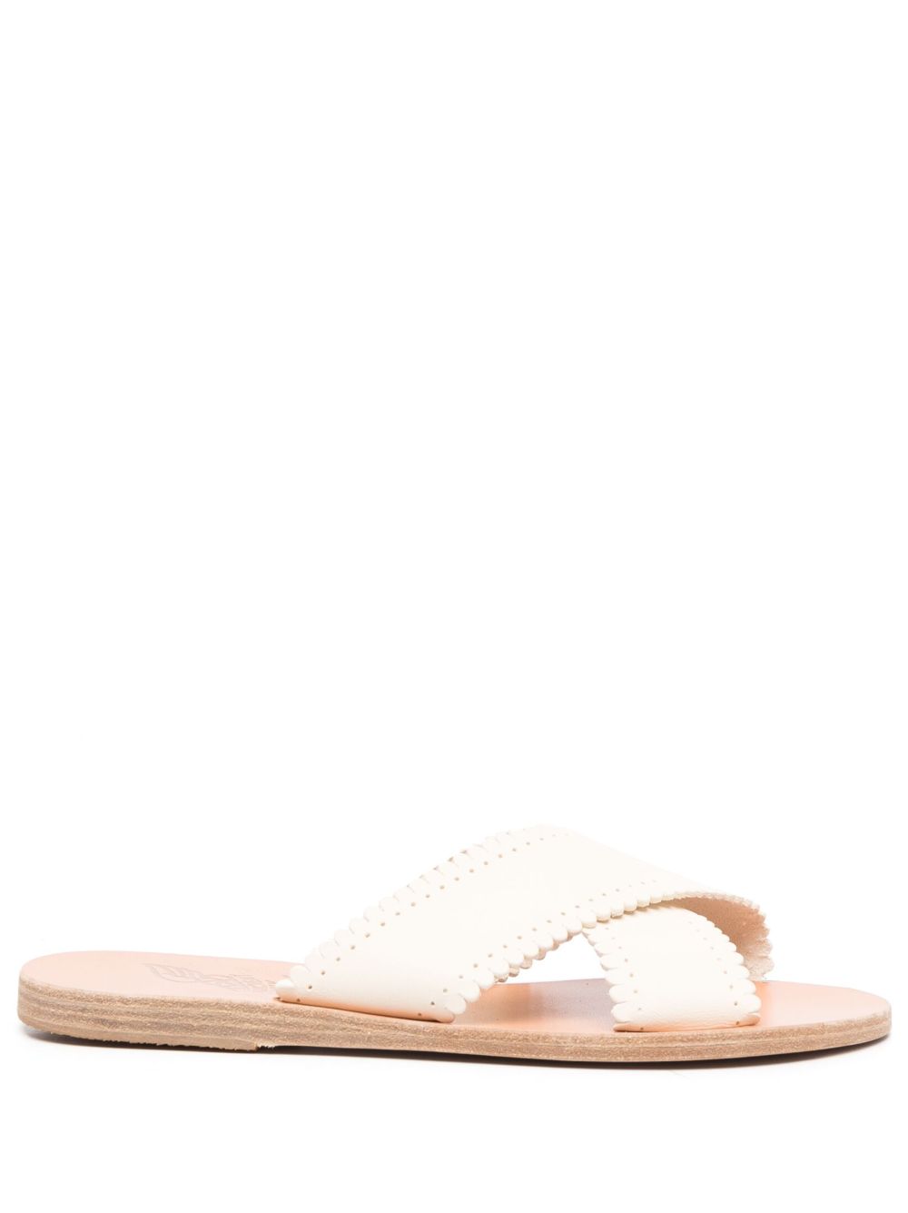 Ancient Greek Sandals Philourgos 套穿式拖鞋 - 白色