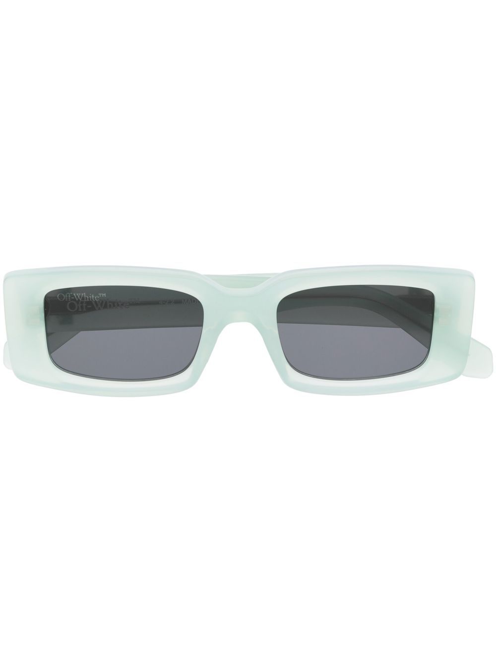 Off-White Eyewear Arthur 长方框太阳眼镜 - 蓝色