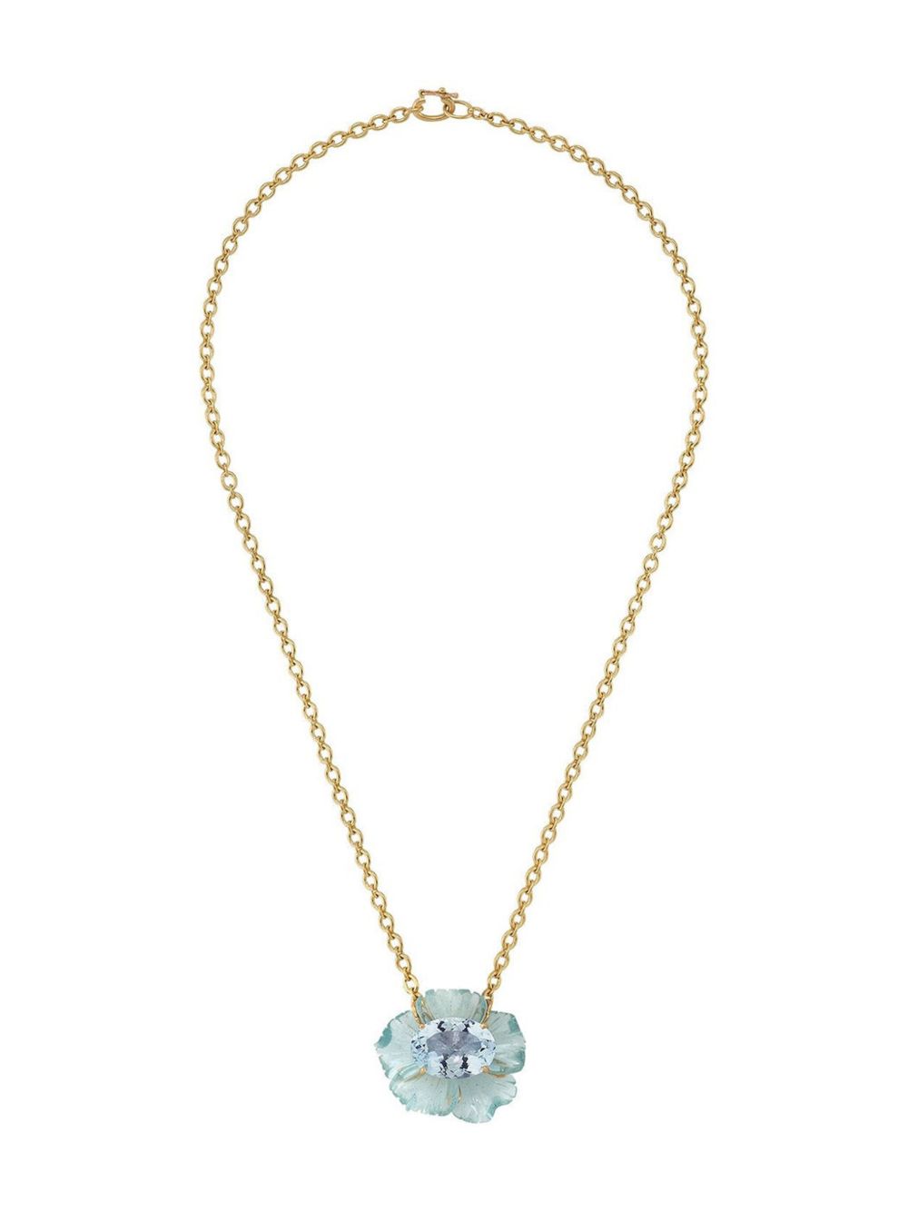 Irene Neuwirth 18K黄金 Tropical Flower 项链 - 金色