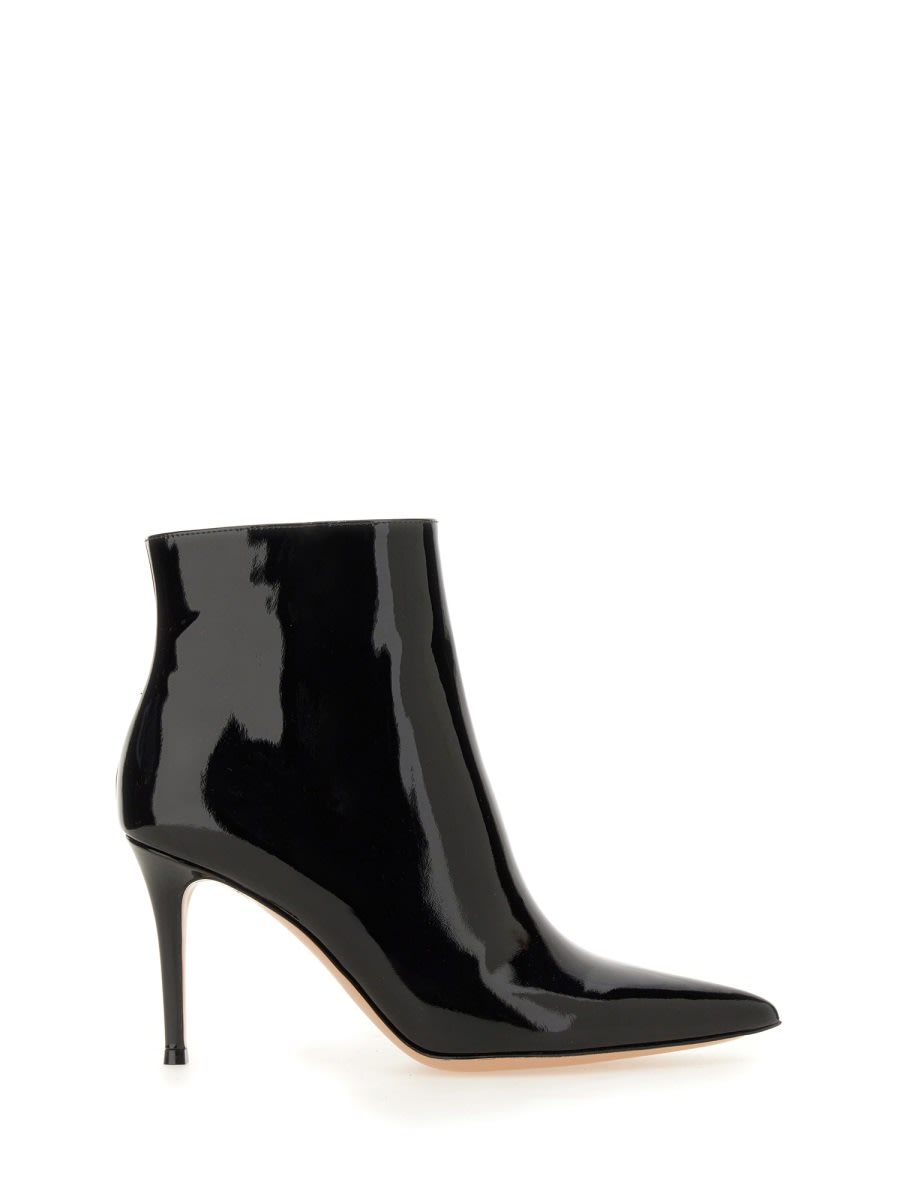 Gianvito Rossi 漆皮短靴