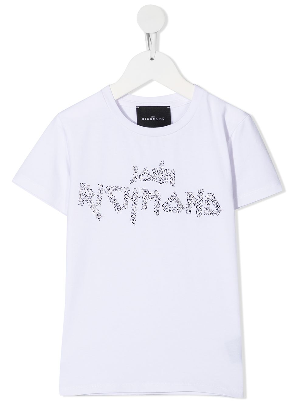 John Richmond Junior logo T恤 - 白色